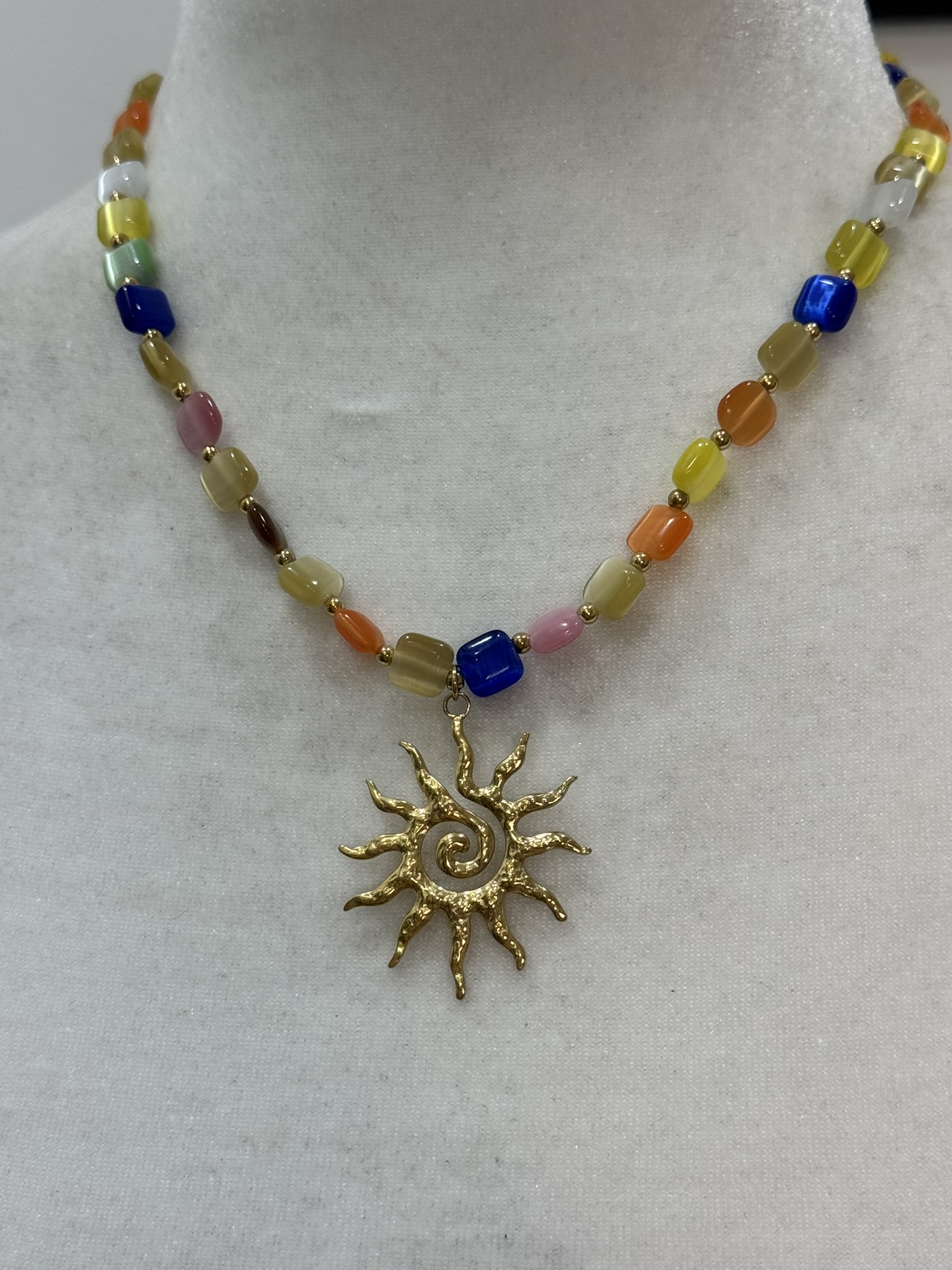 Collar multicolor sol