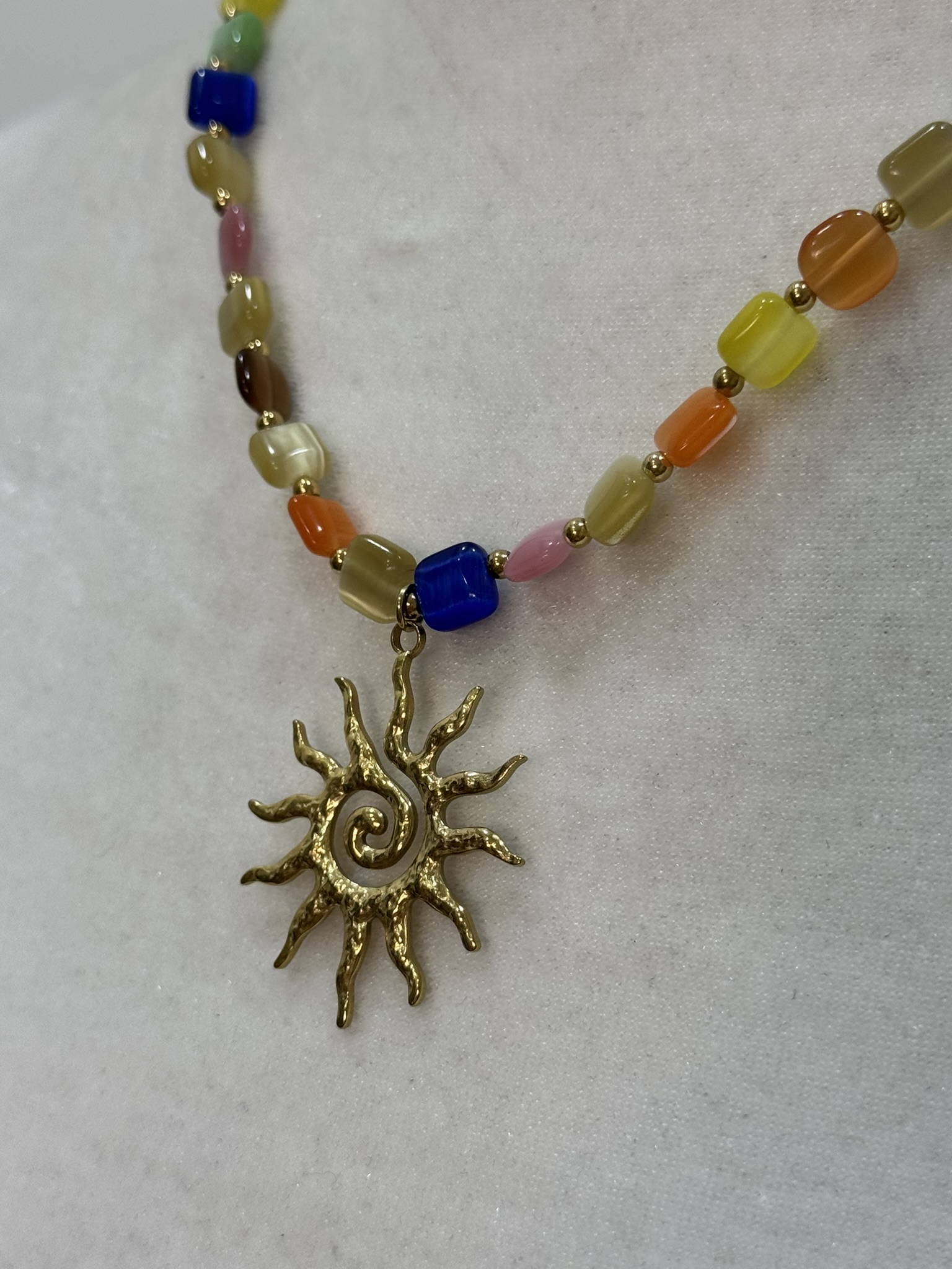 Collar multicolor sol