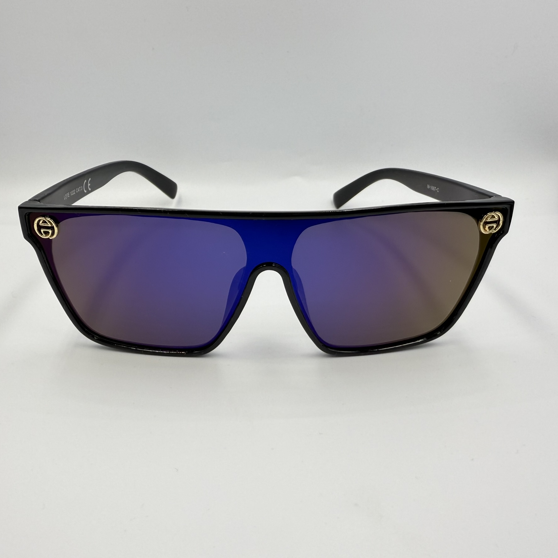 Gafas de sol cristal azul