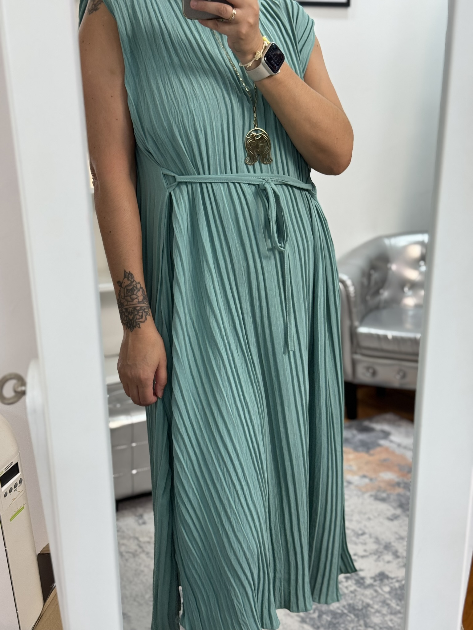 Vestido plisado