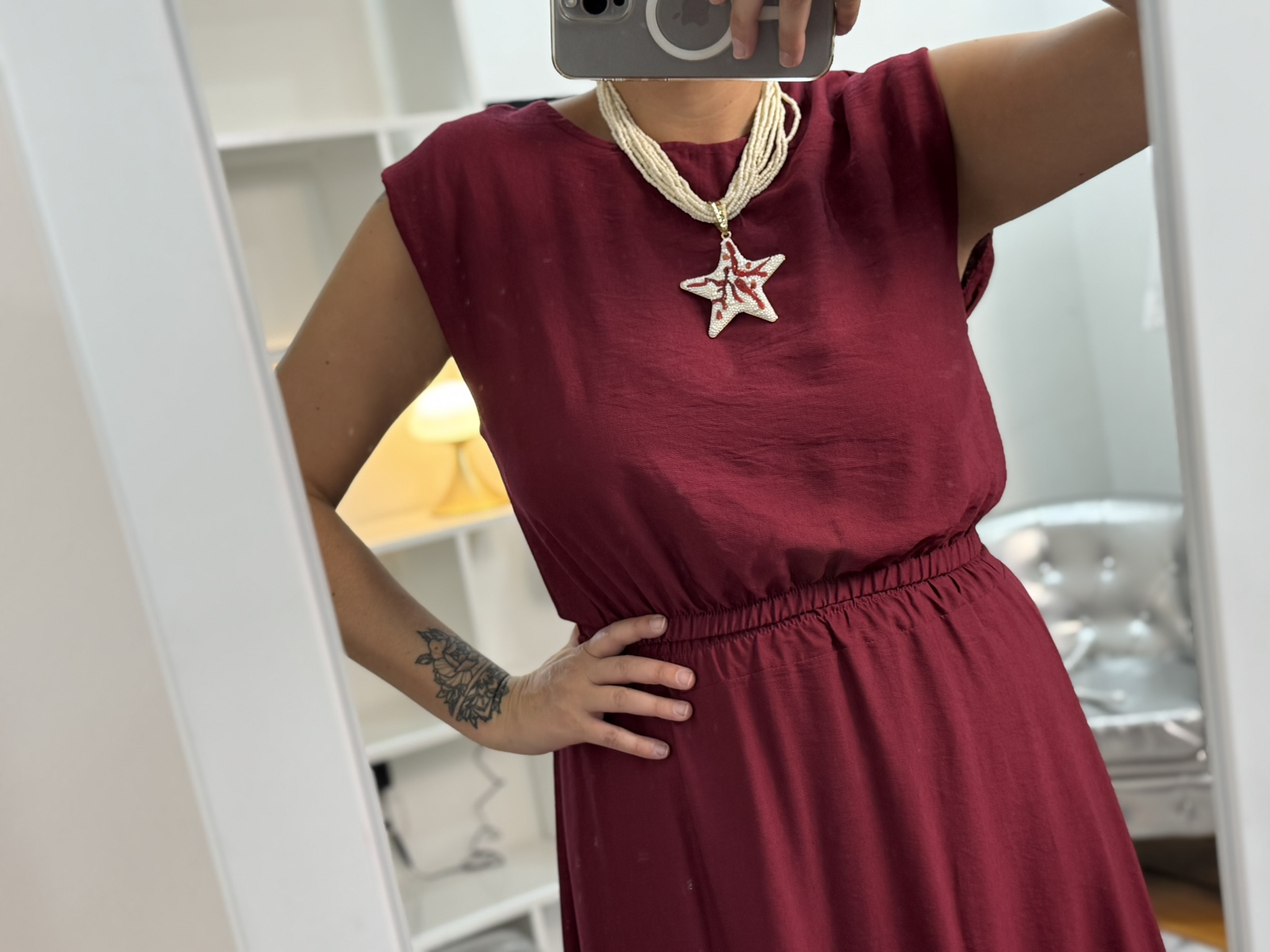 Conjunto camisa y falta