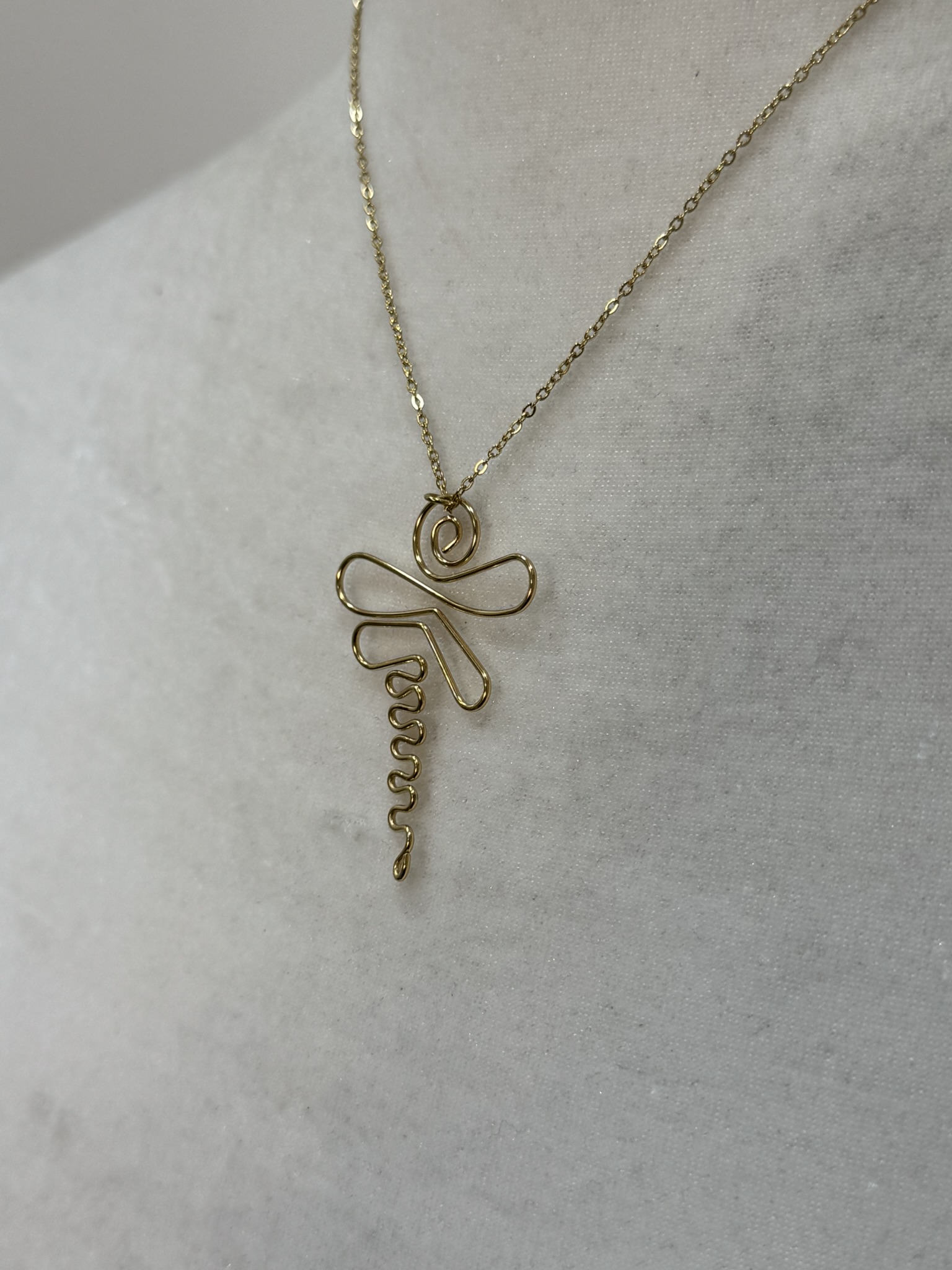 Collar libélula 