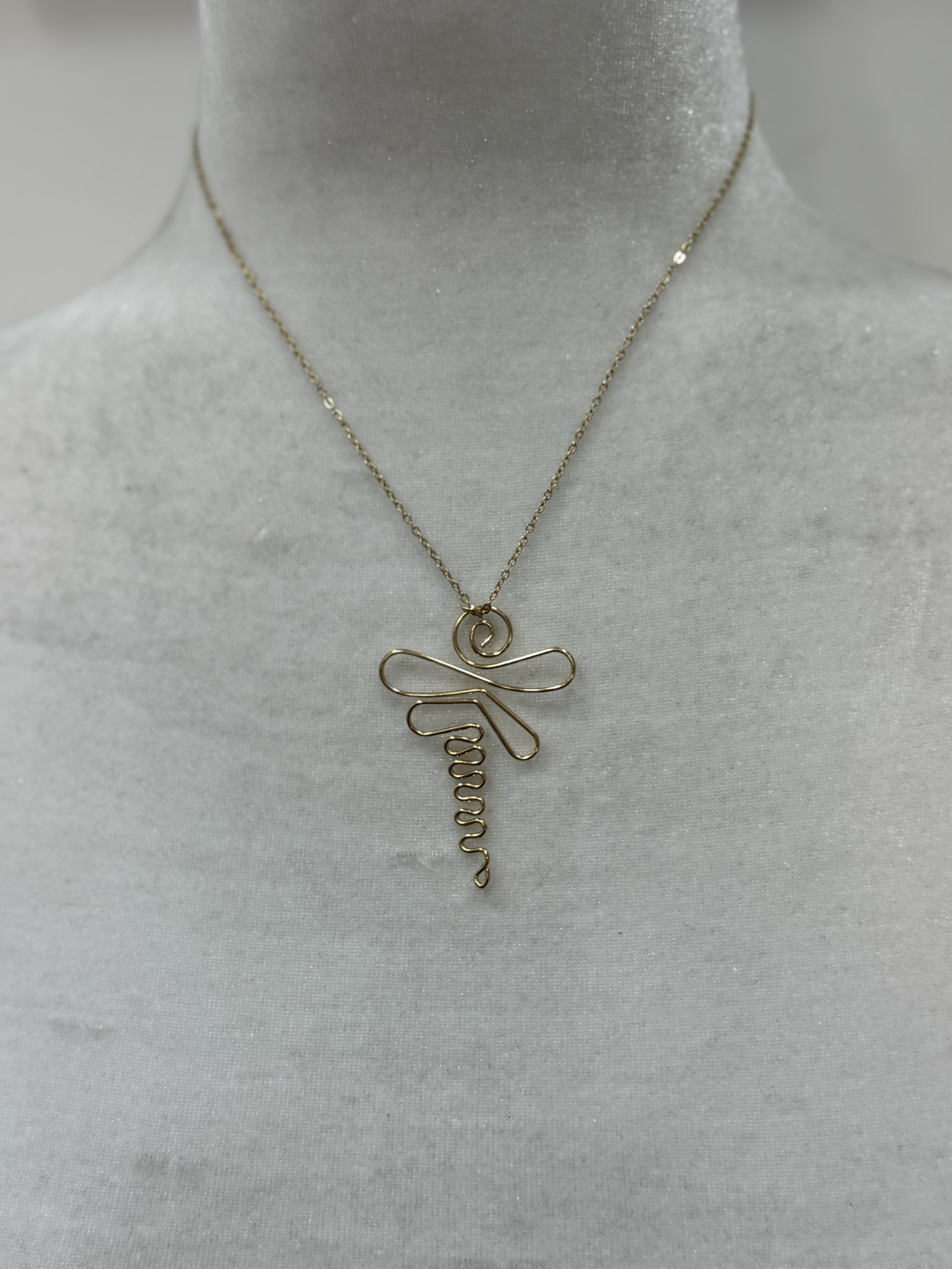 Collar libélula 