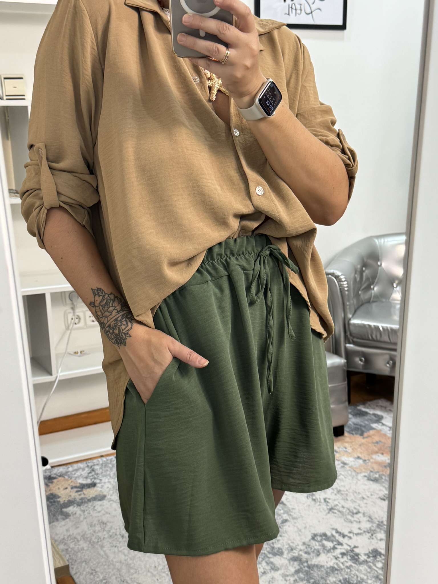 Camisa fluida