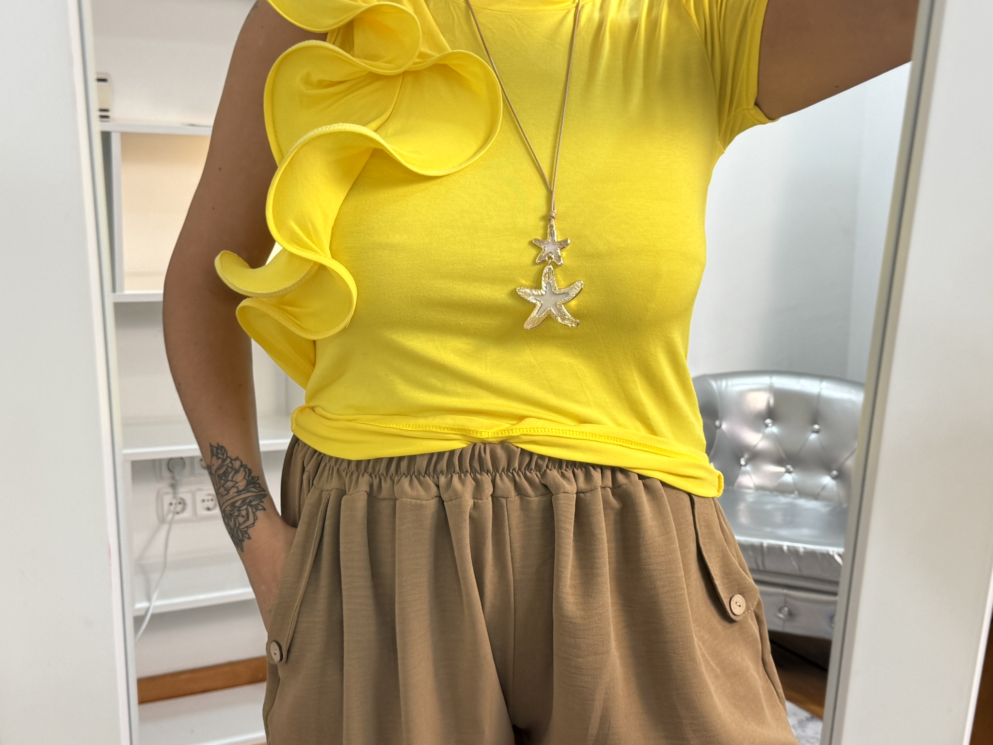 Camiseta volantes