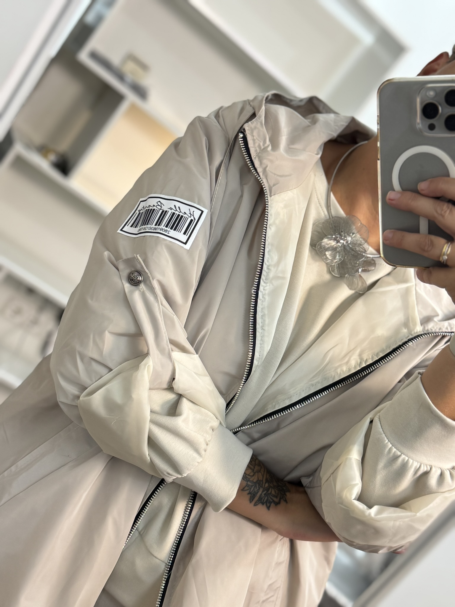 Parka water repelent