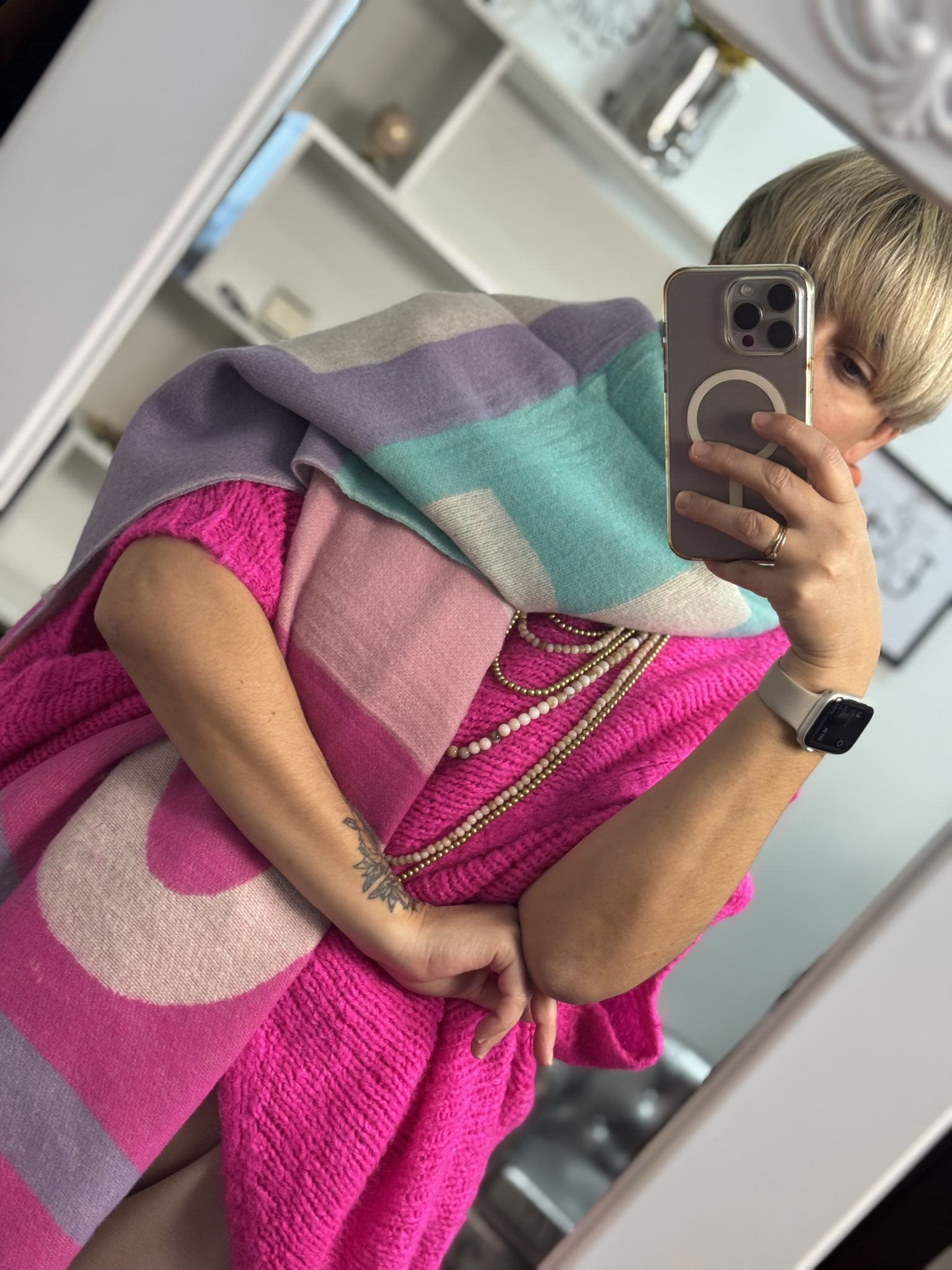 Bufanda soft letras Smile