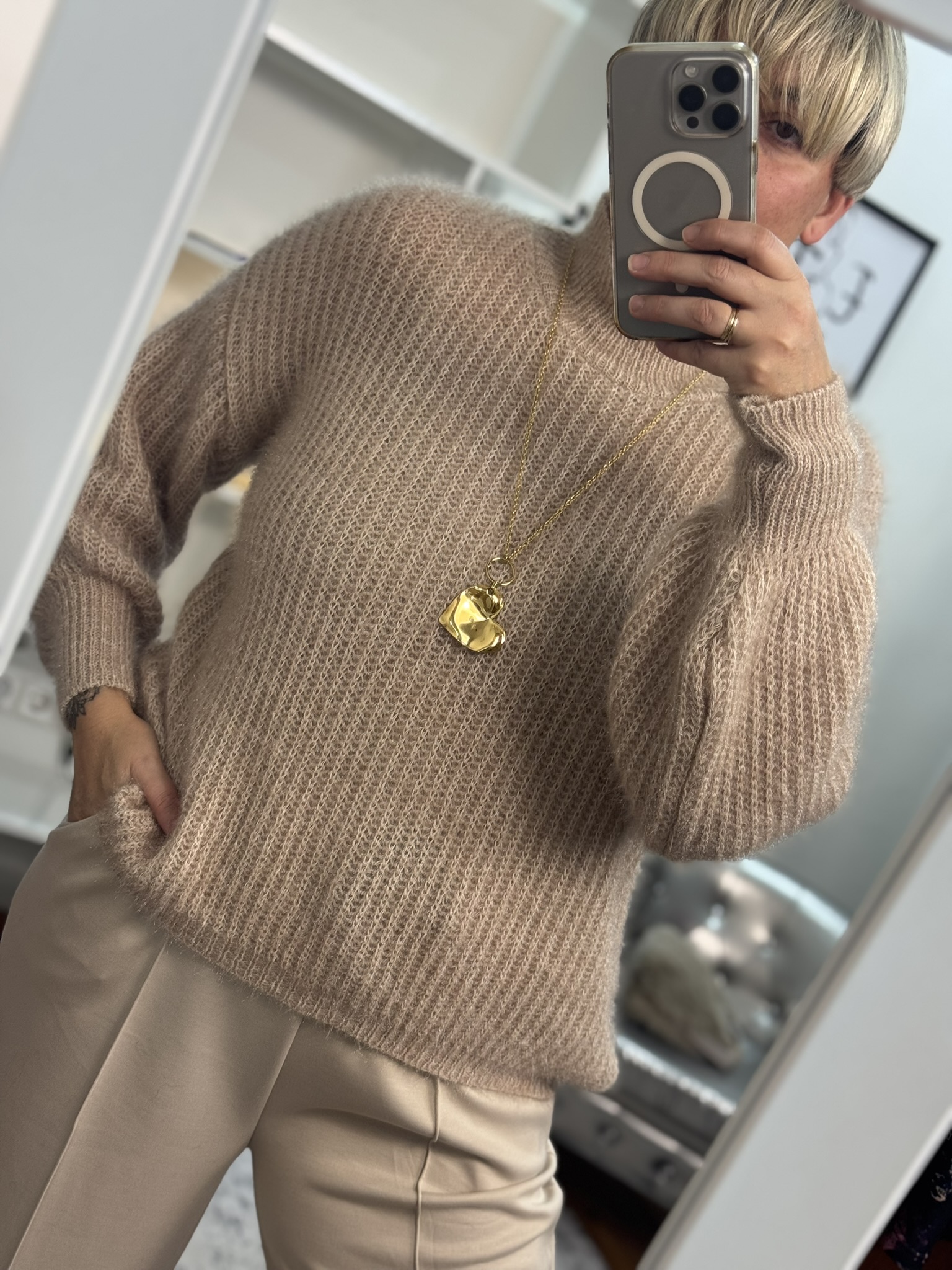 Jersey pelo mohair y lana