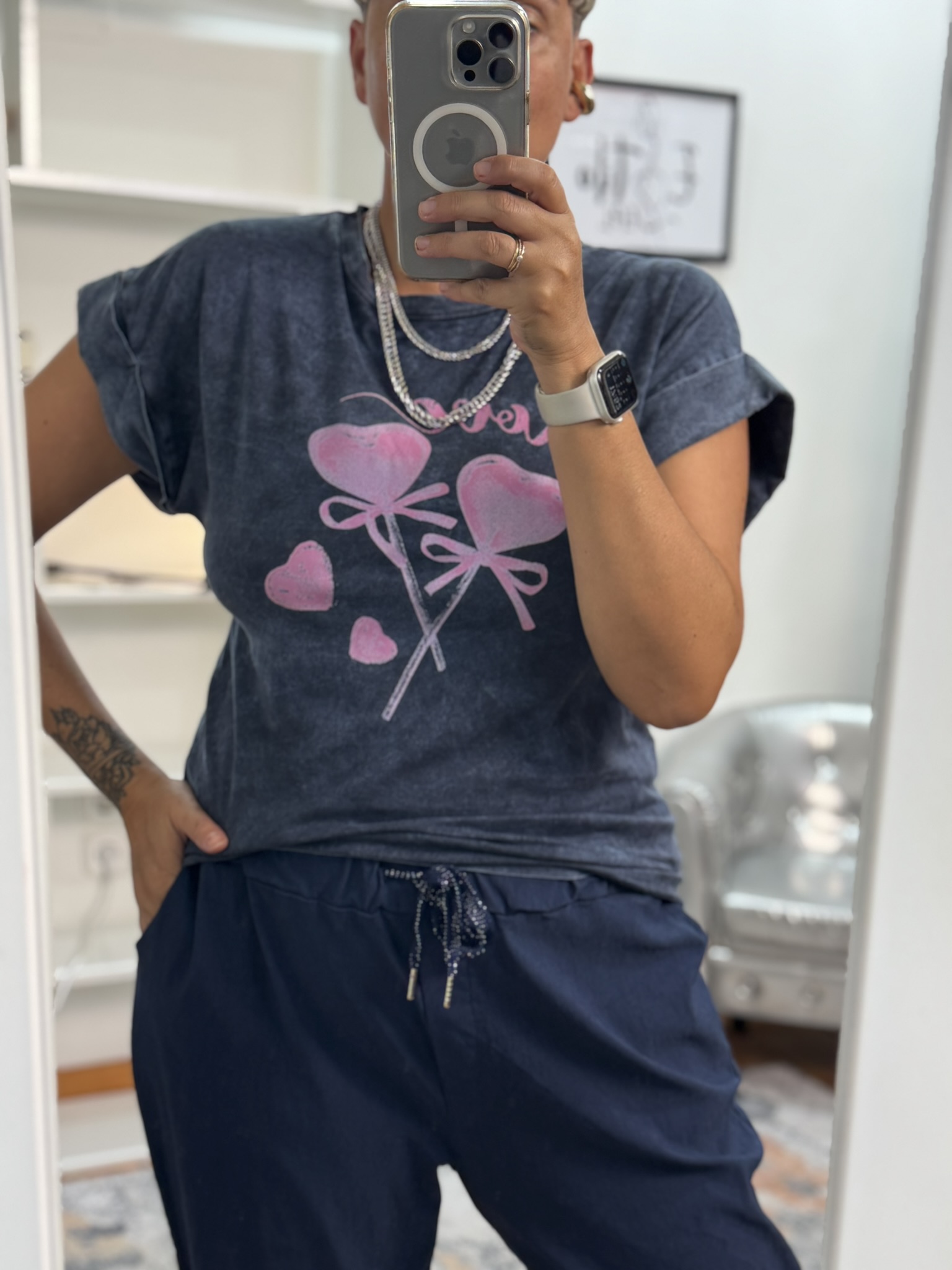 Camiseta love piruletas