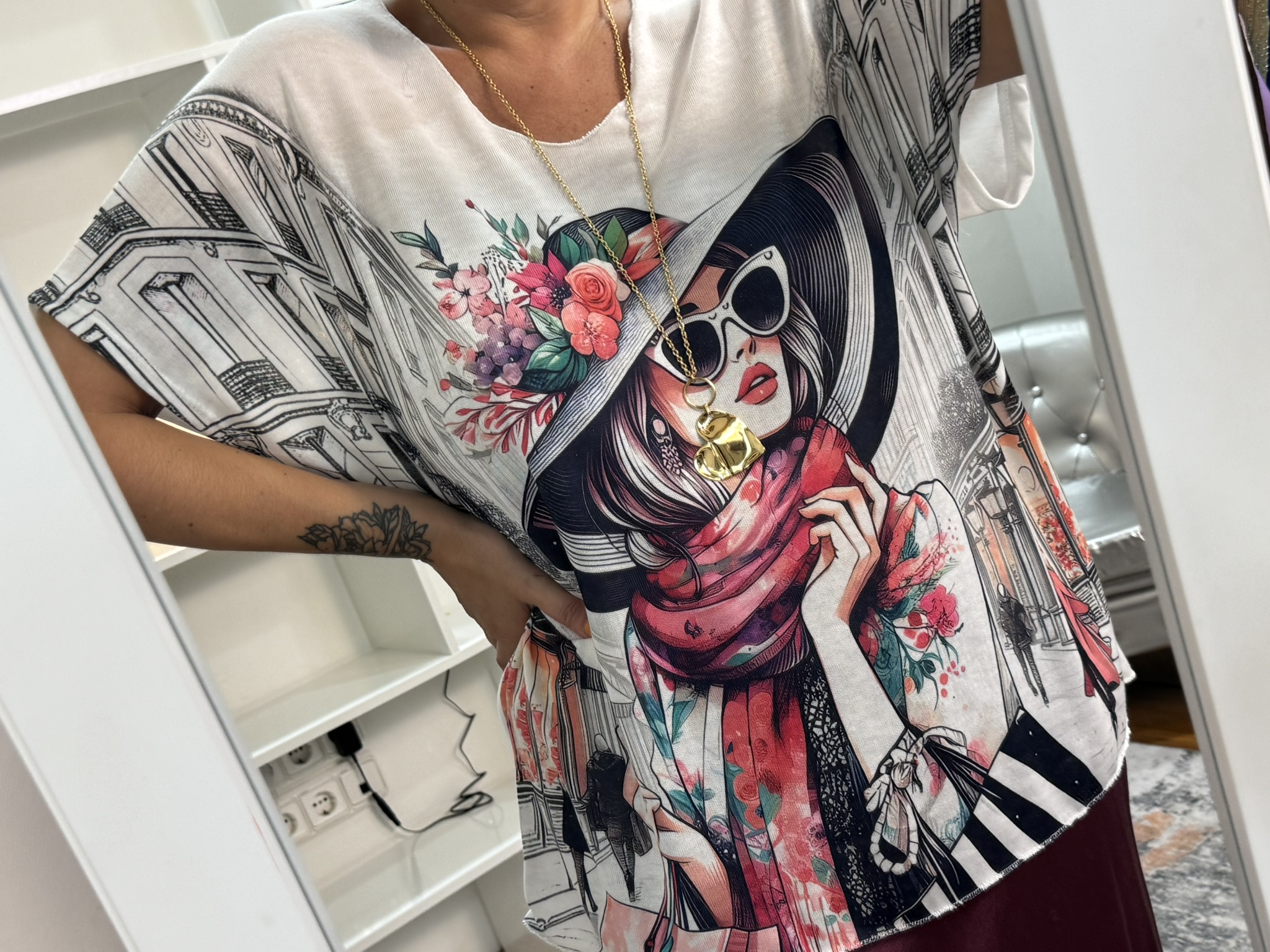 Camiseta estampada