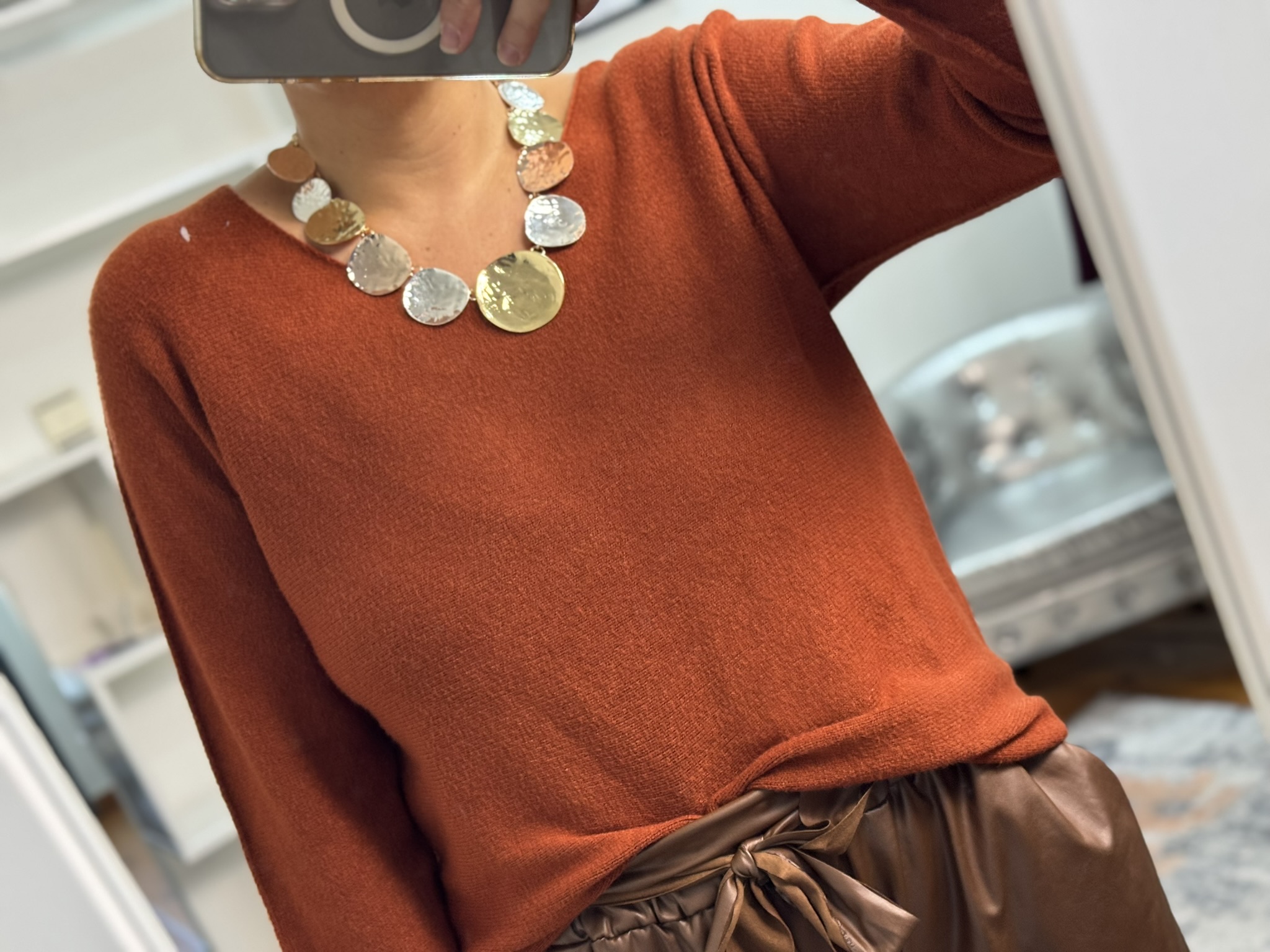 Jersey nervio cuello pico