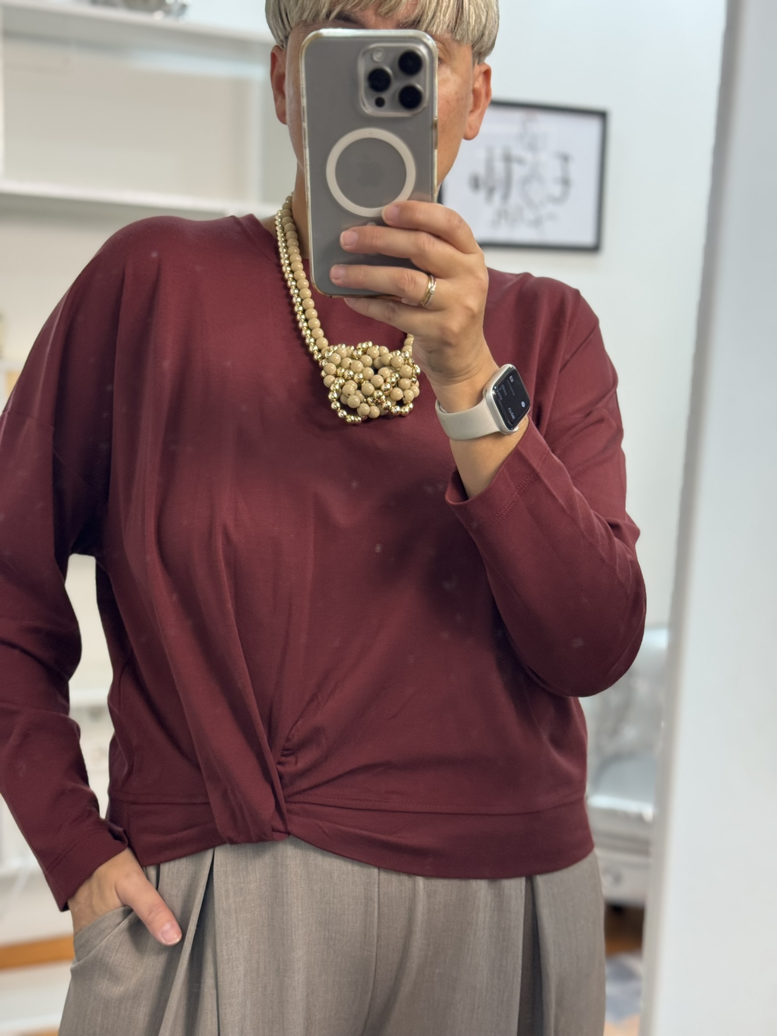 Sudadera pliegue premium