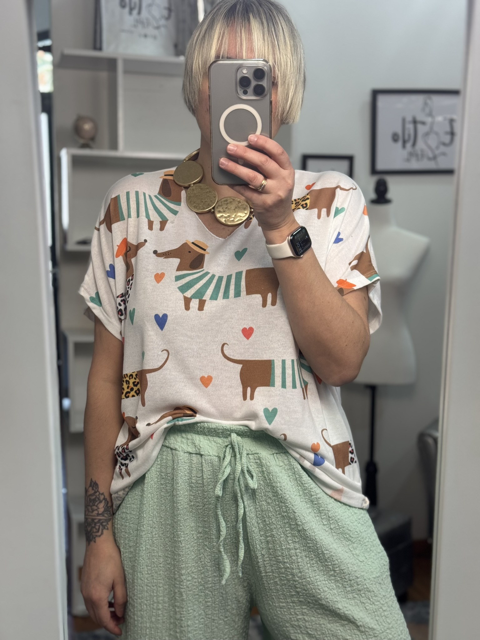 Camiseta perros franceses 