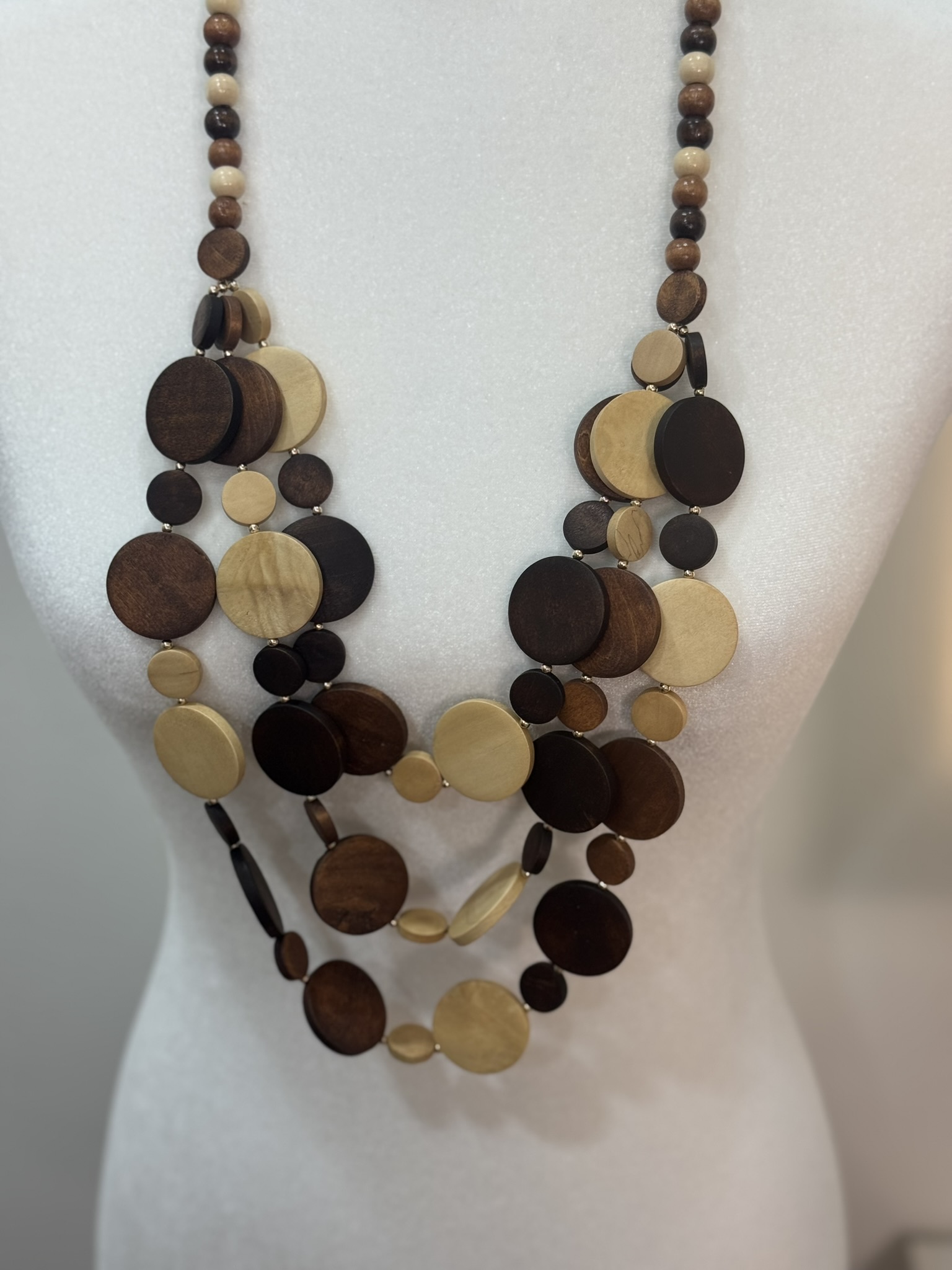 Maxi collar boho círculos