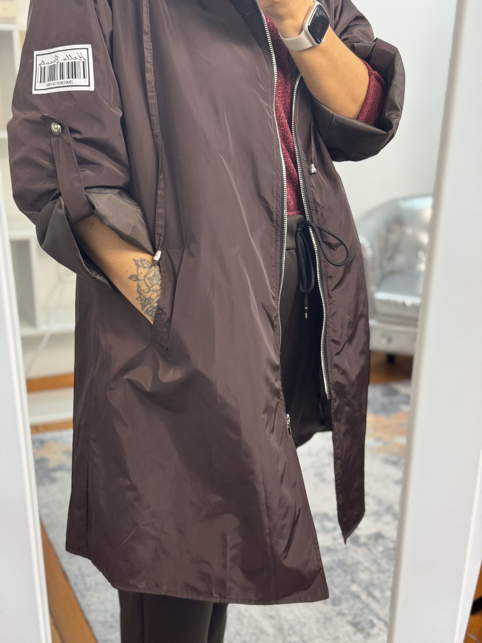 Parka water repelent