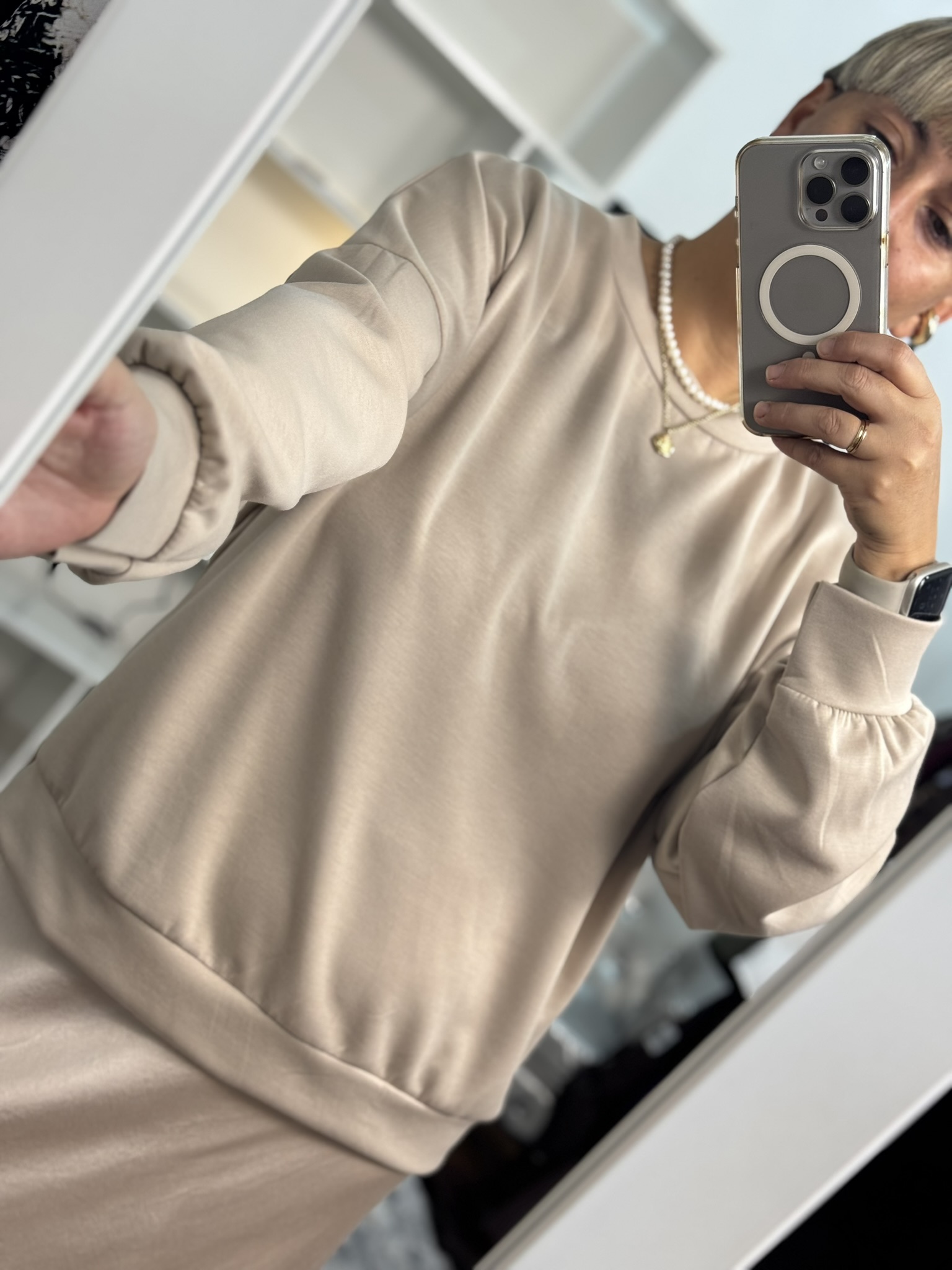 Sudadera amplia