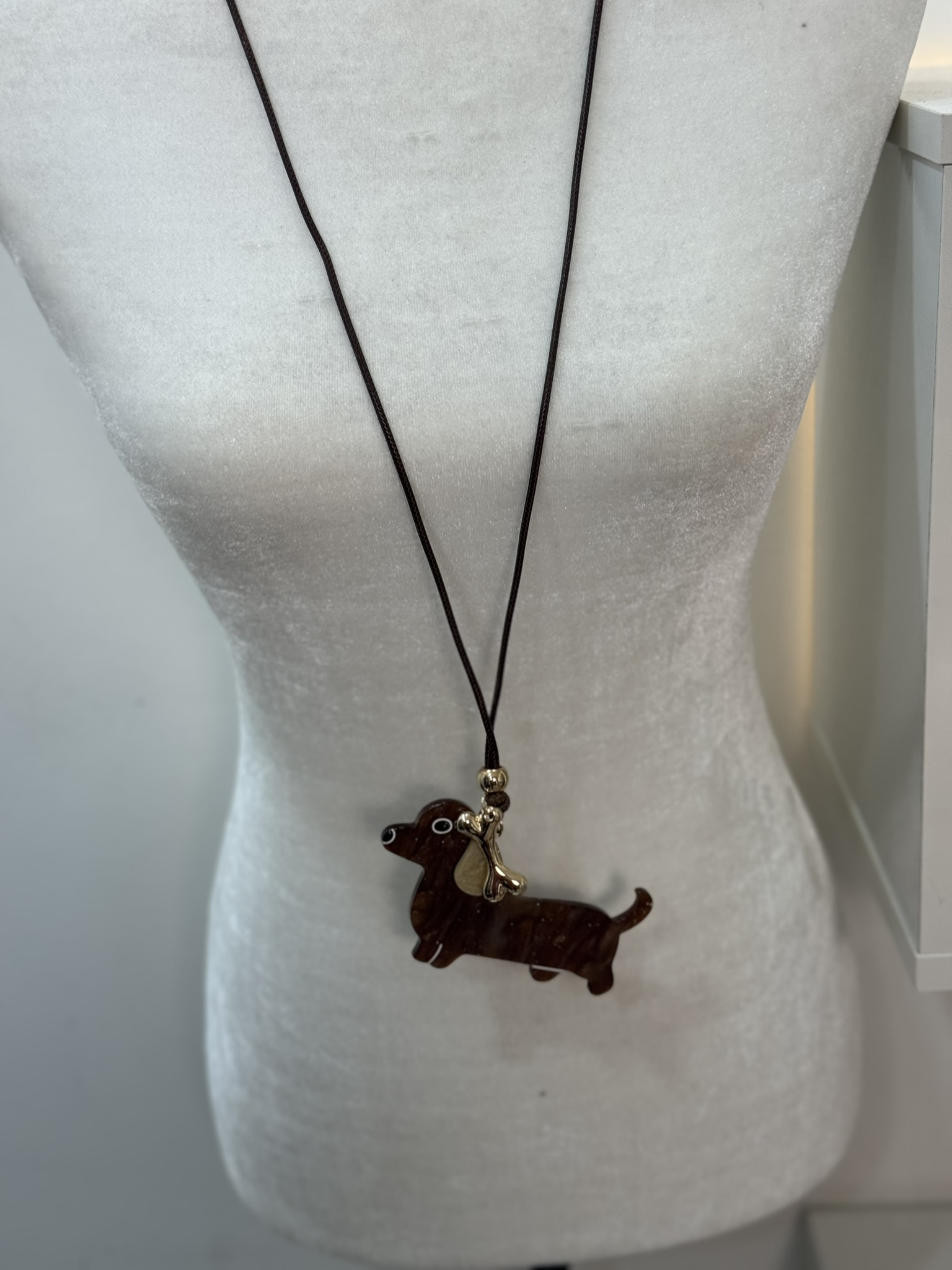 Collar perro largo