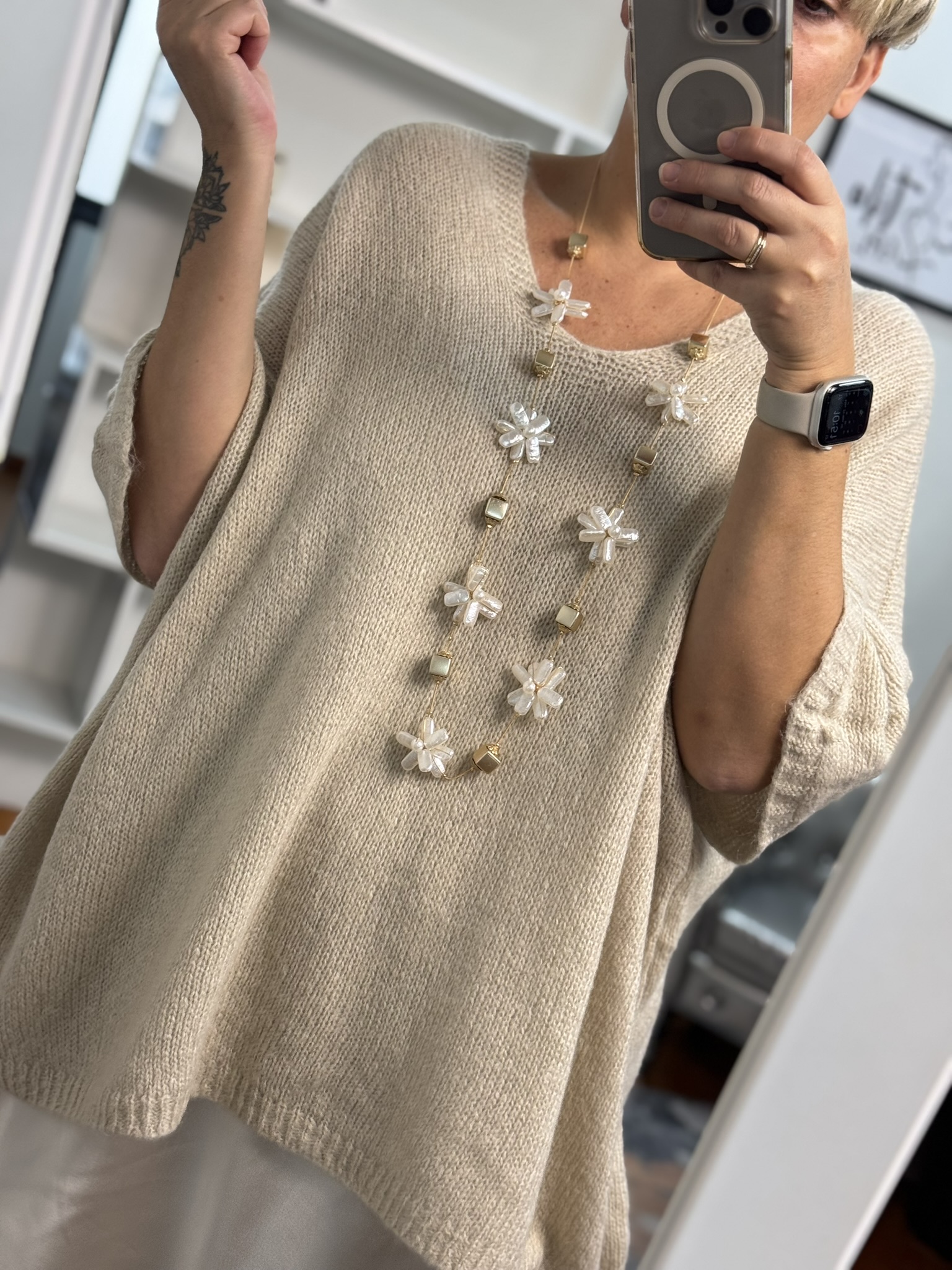 Jersey picos corte oversize