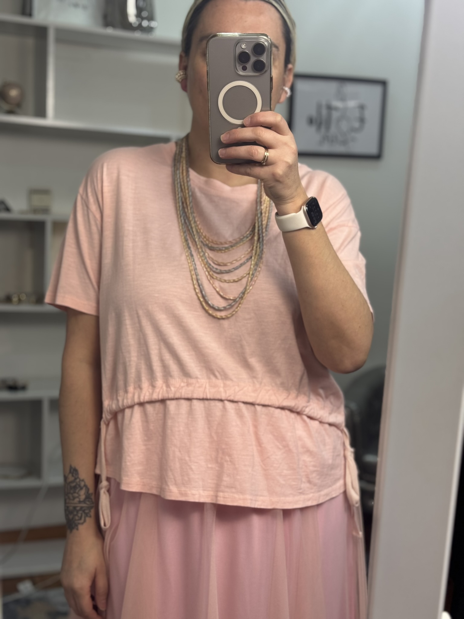 Camiseta algodón ajustable