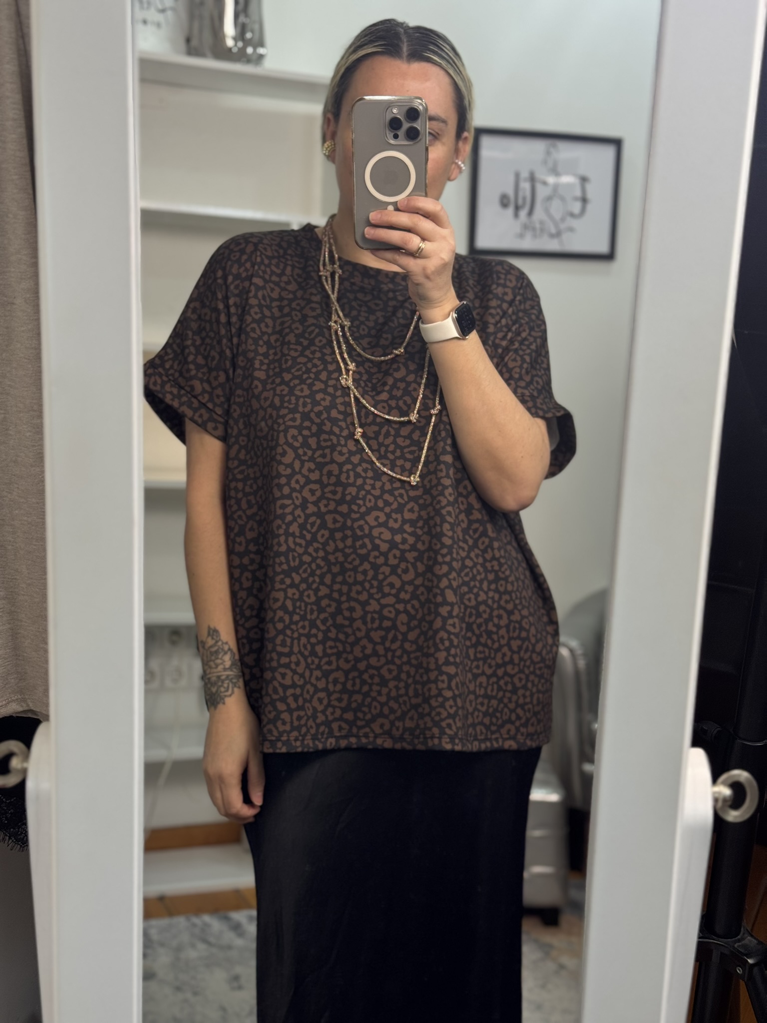 Sudadera ligera animal print