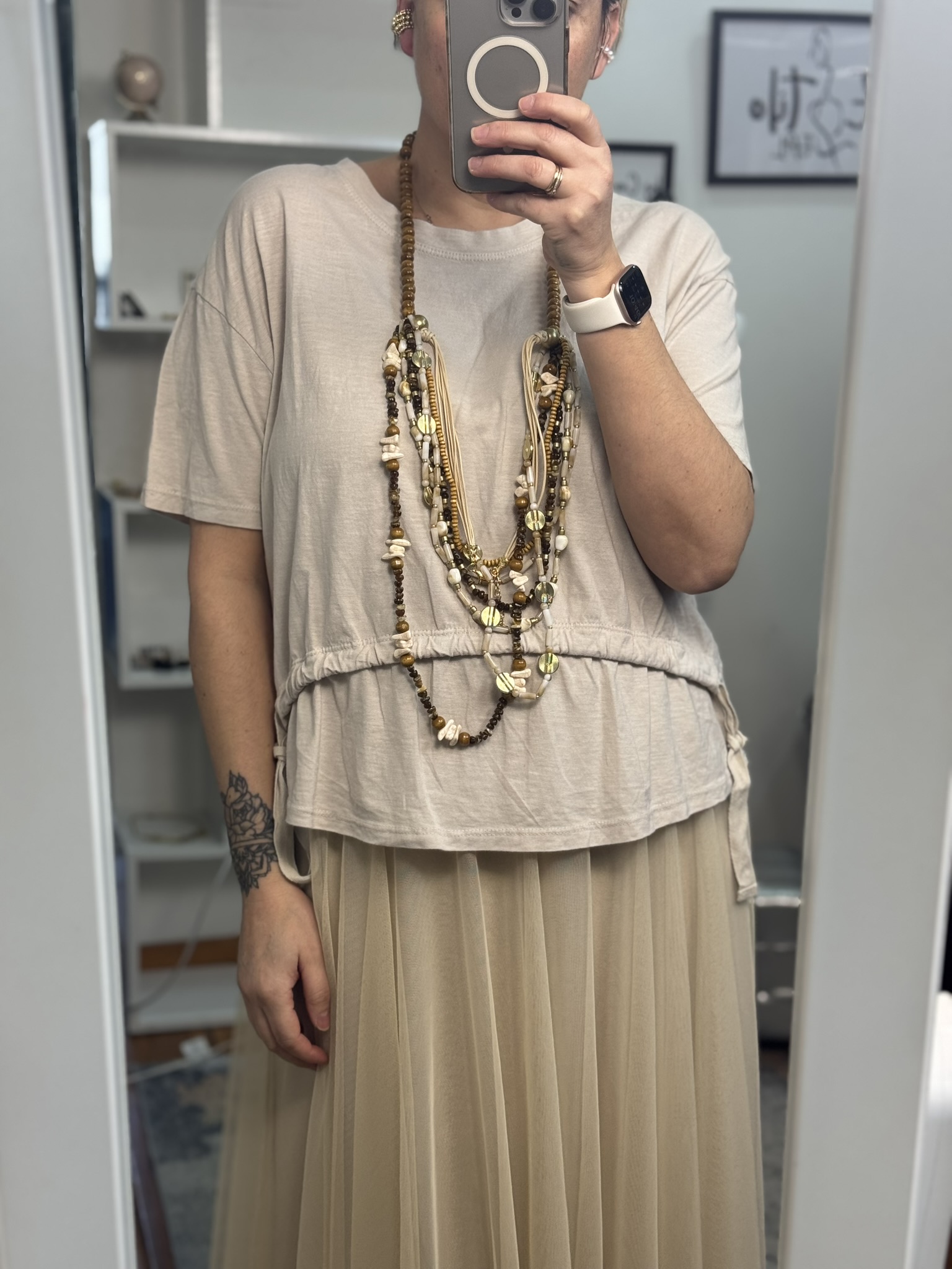 Camiseta algodón ajustable