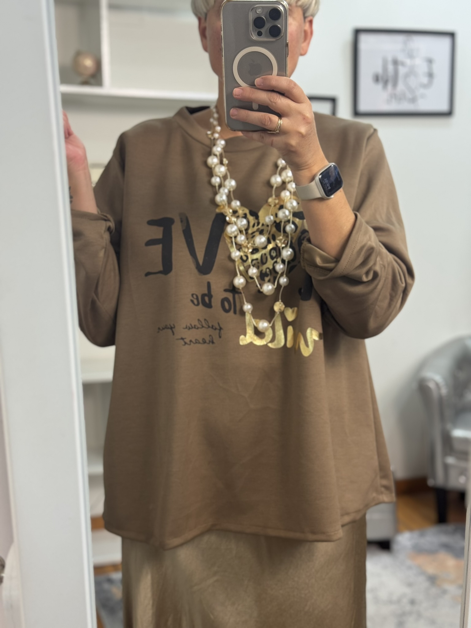 Sudadera Love evasé
