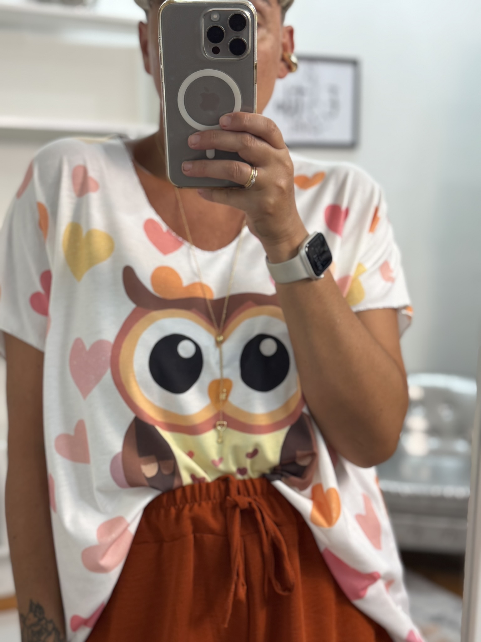 Camiseta buho