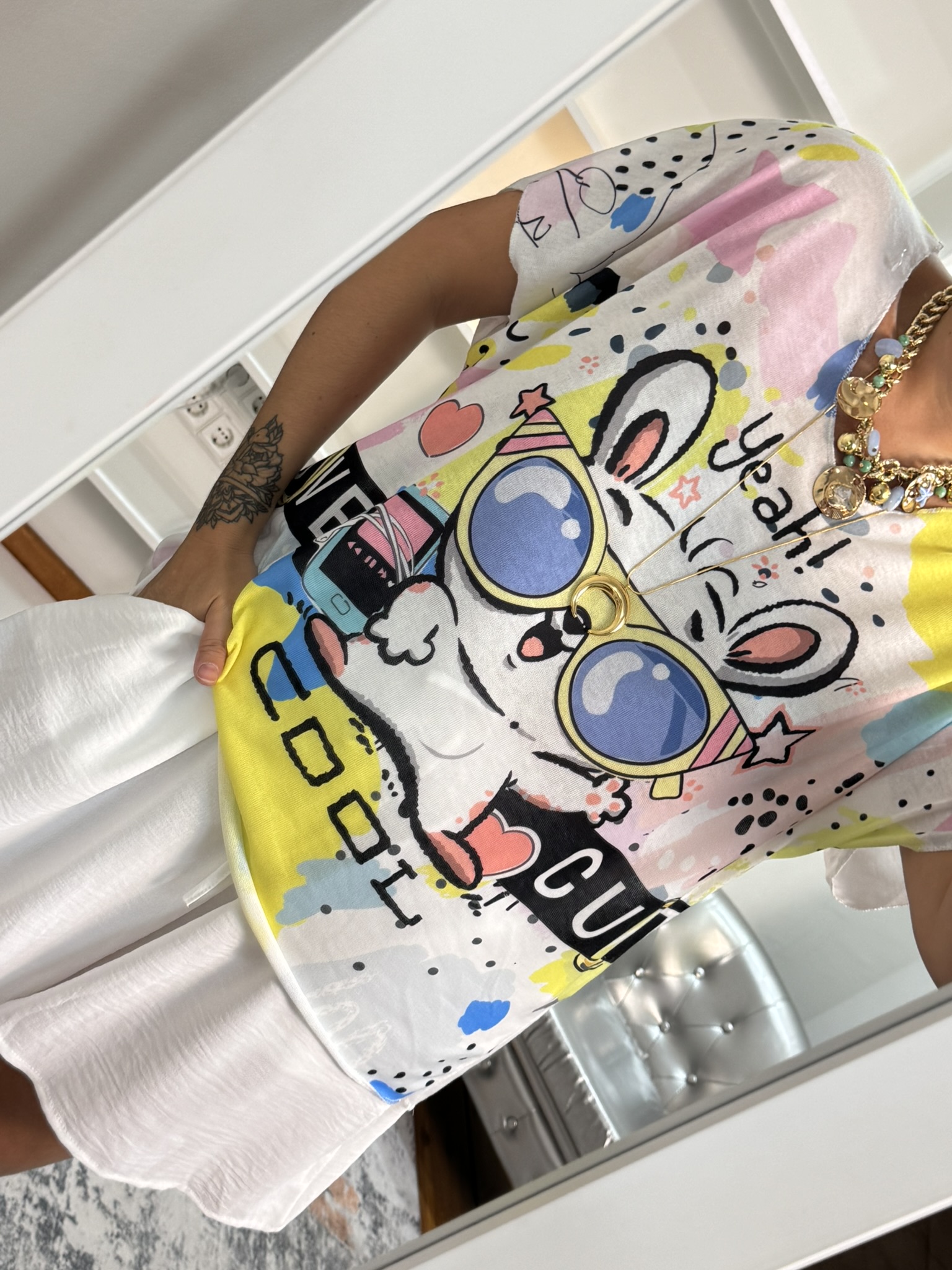 Camiseta estampada