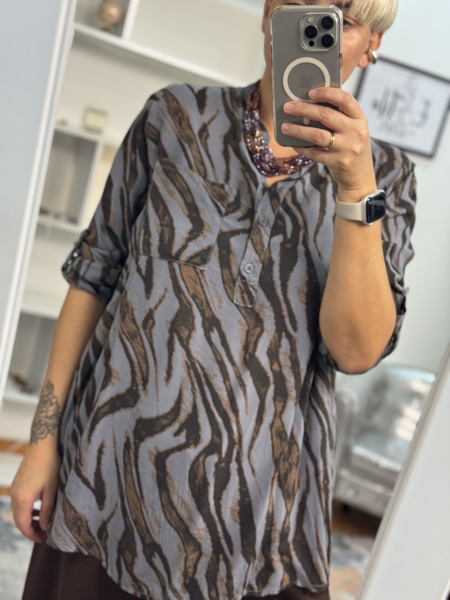 Camisa animal print 