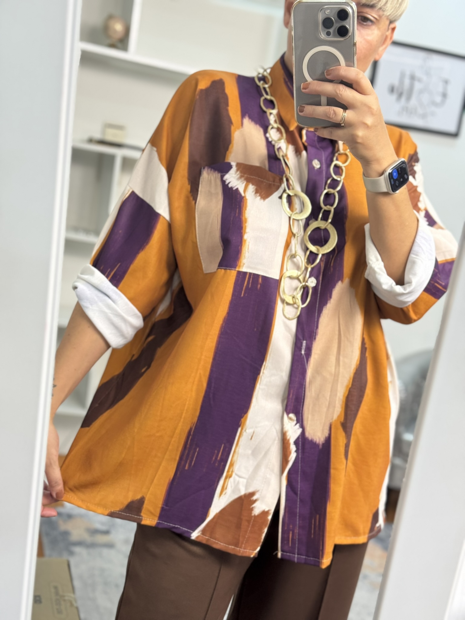 Camisa estampada 