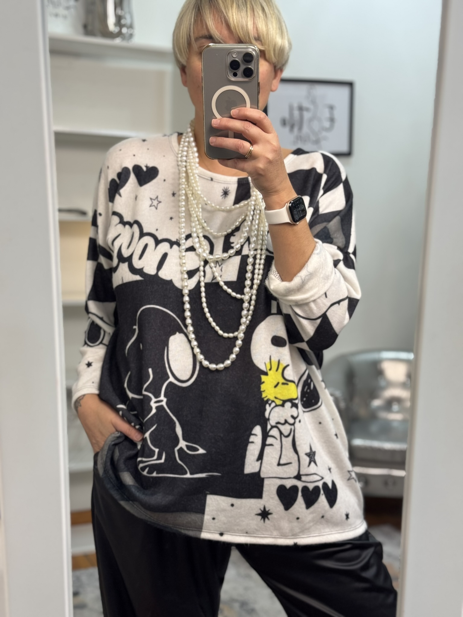 Camiseta cálida Snoopy