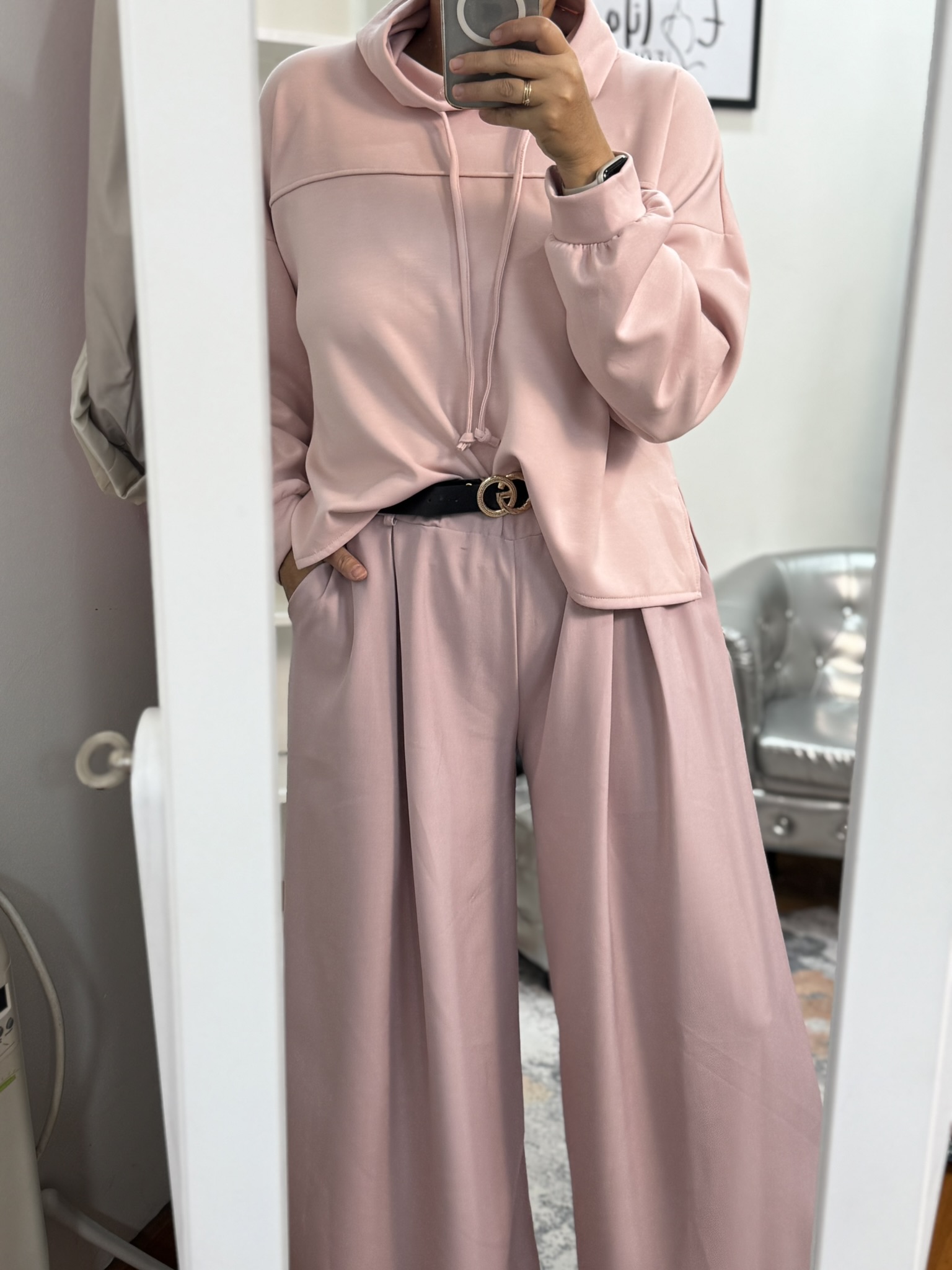 Pantalón pinzas Ancho