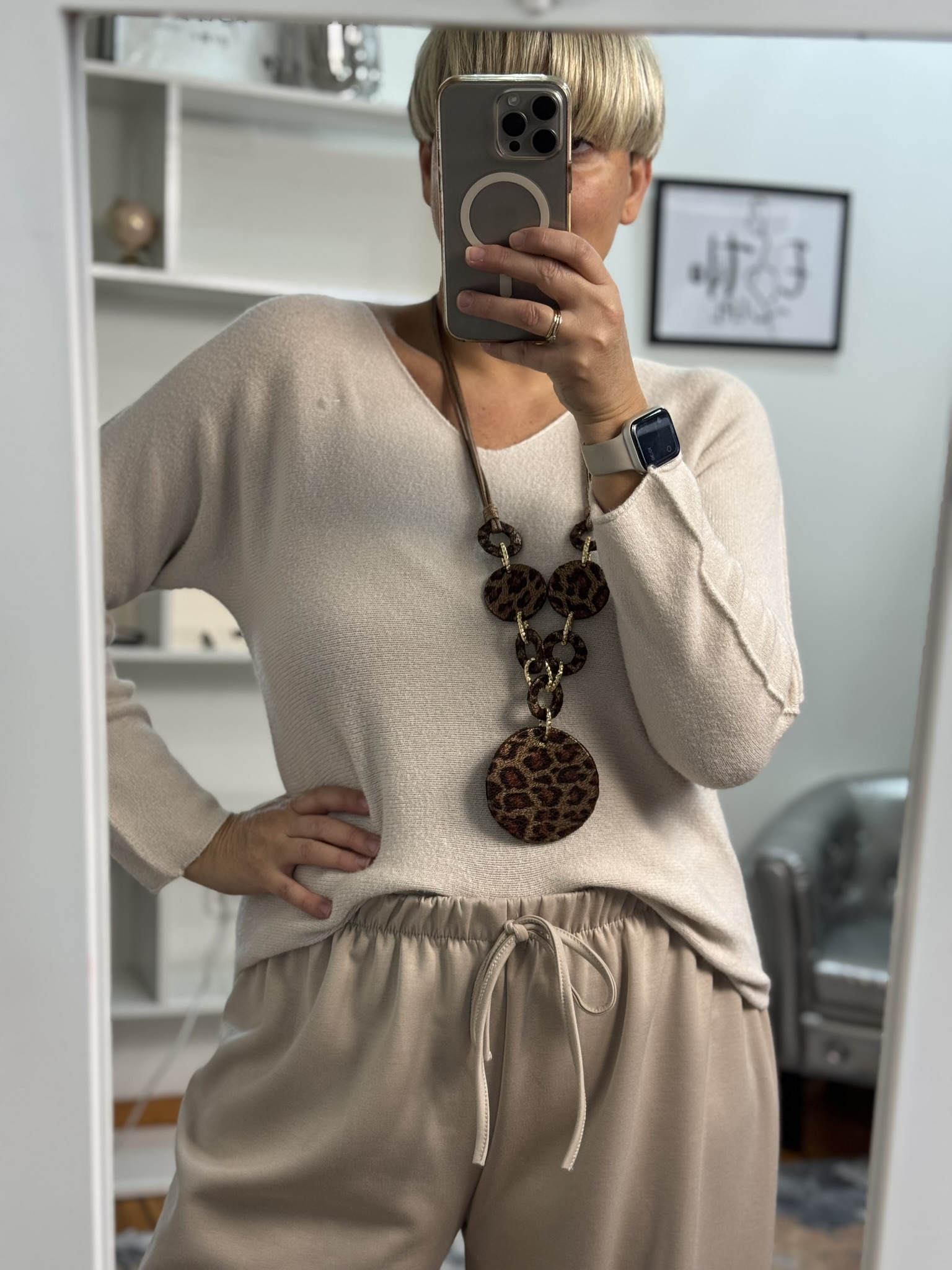 Jersey nervio cuello pico