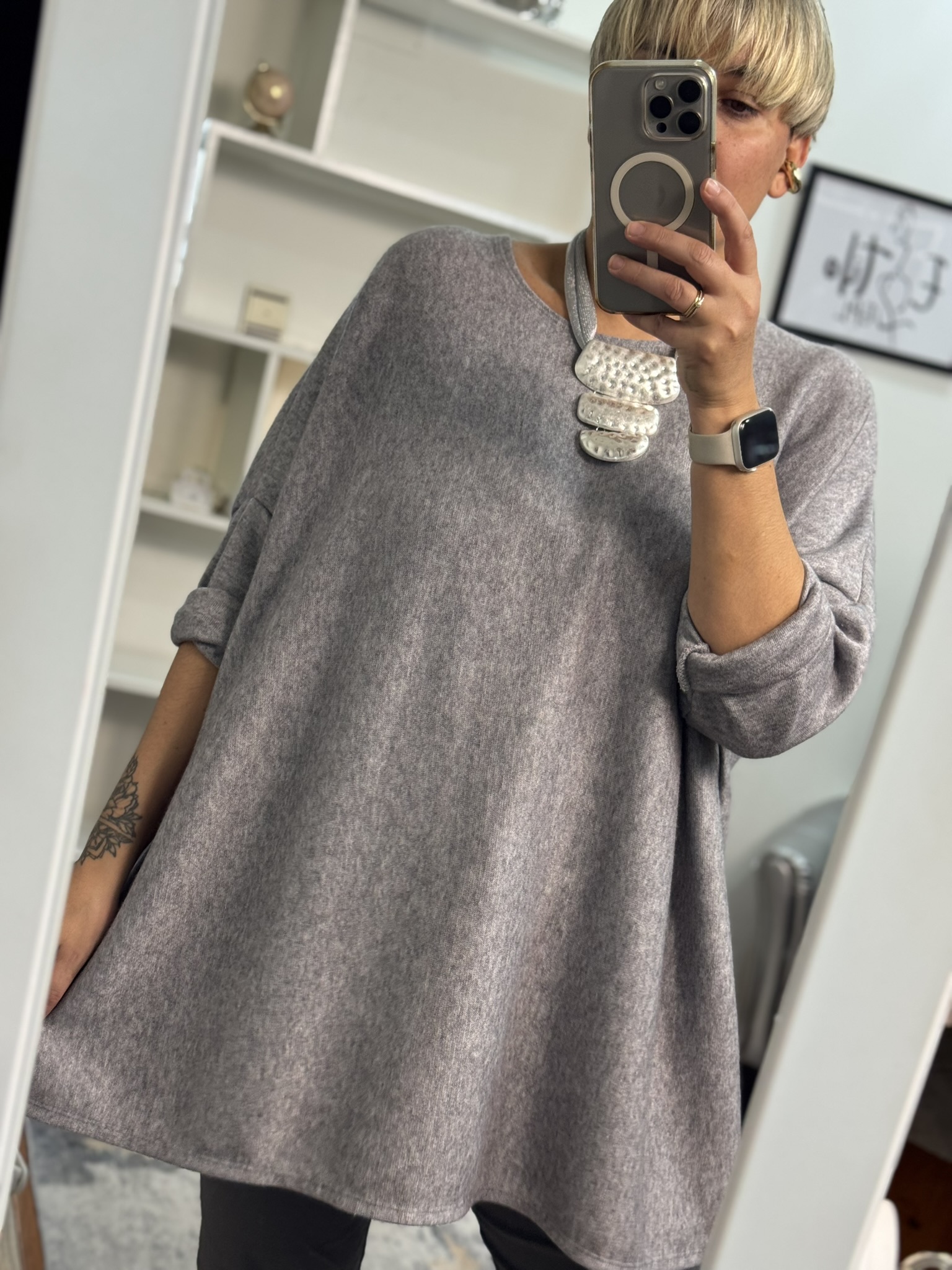 Camiseta soft oversize