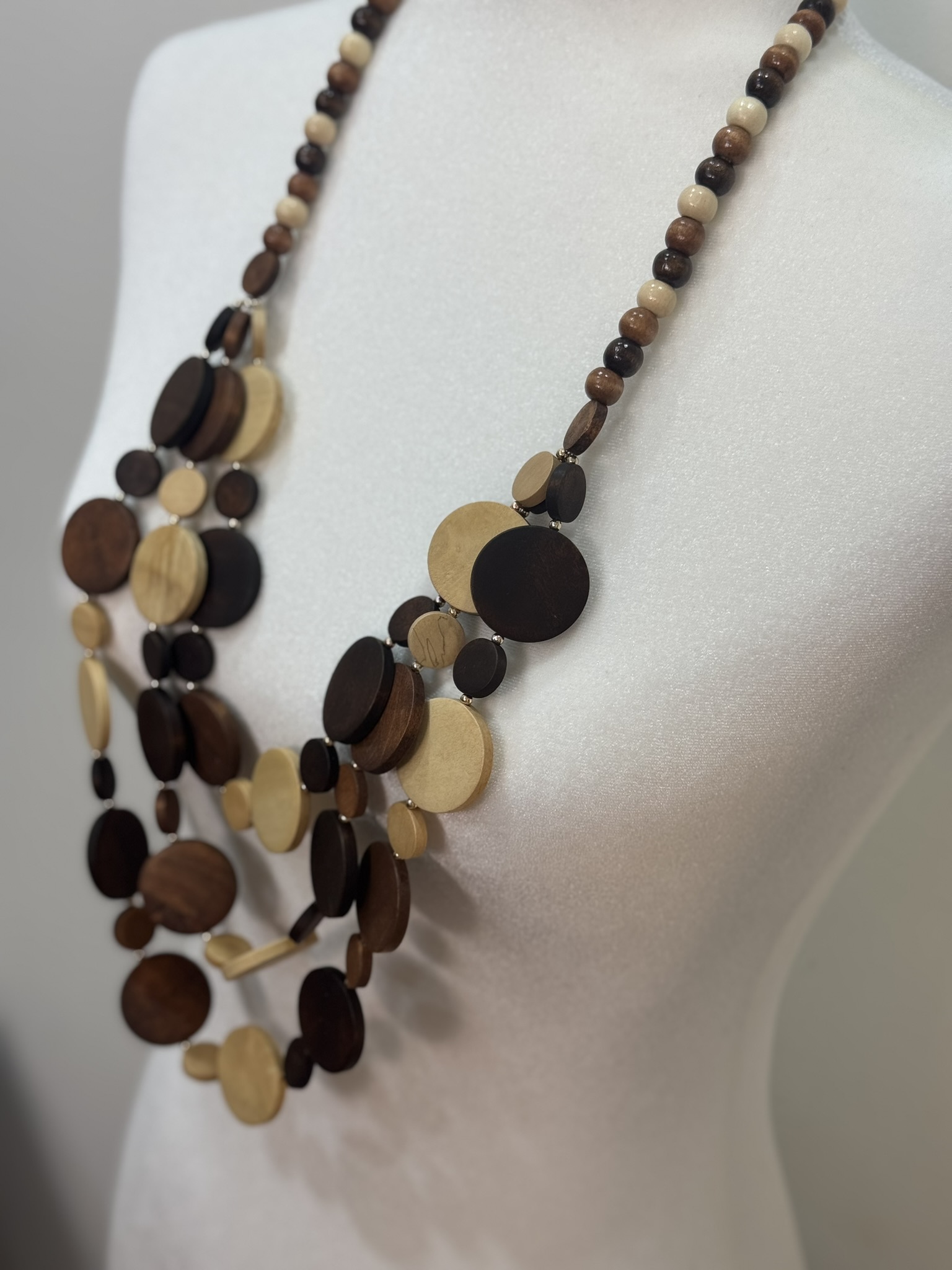 Maxi collar boho círculos