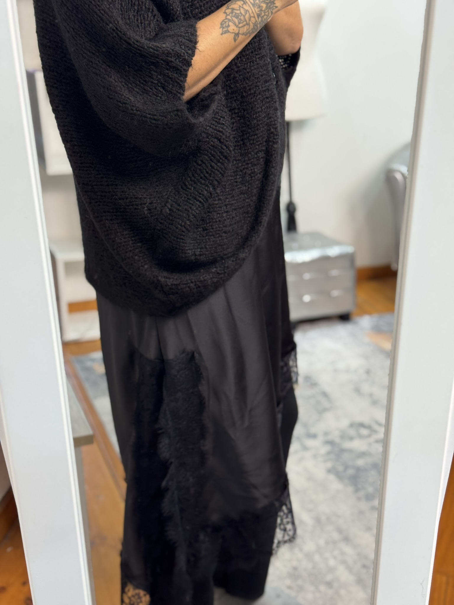 Jersey punto cruzado 