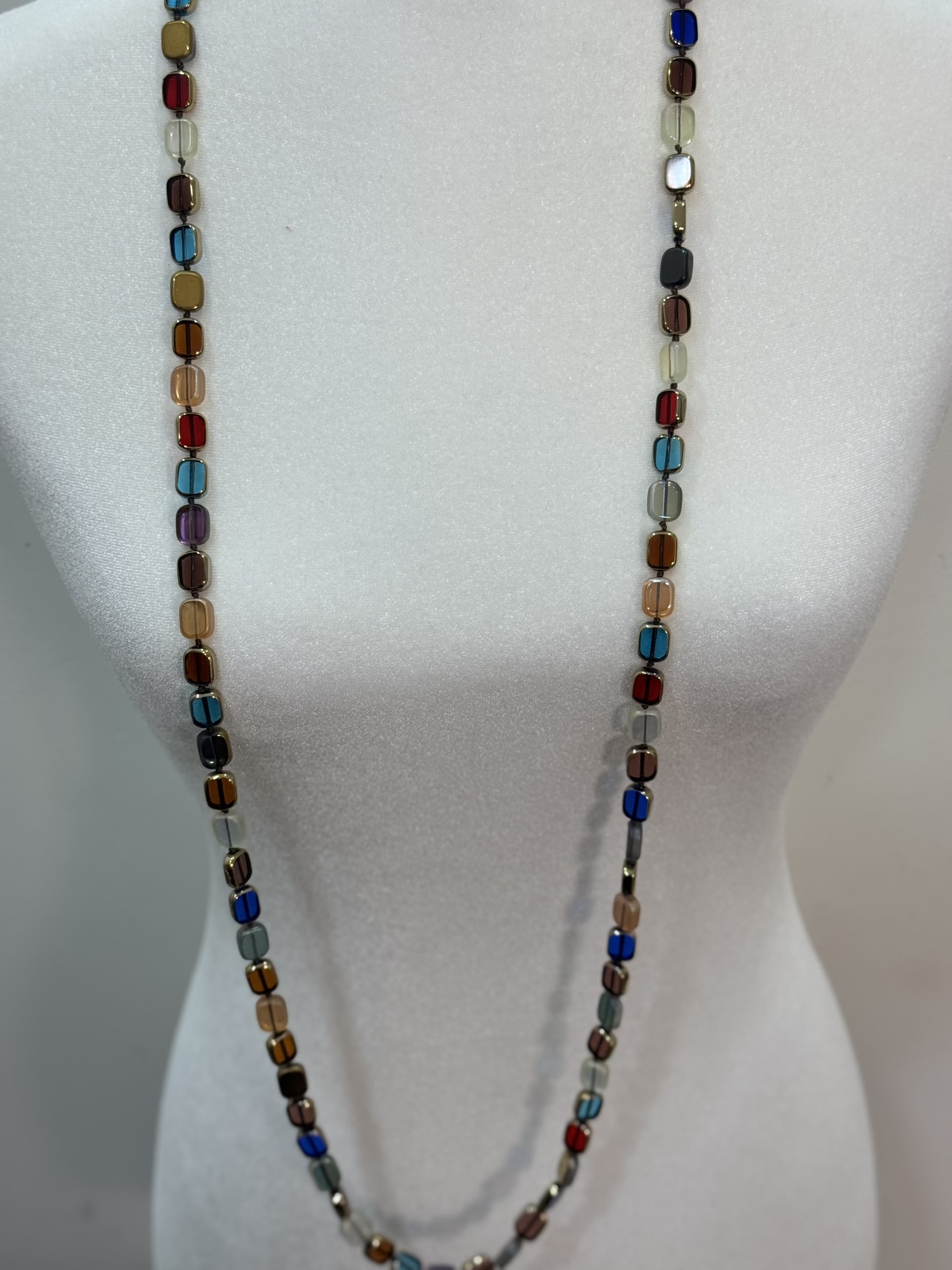 Collar largo colores