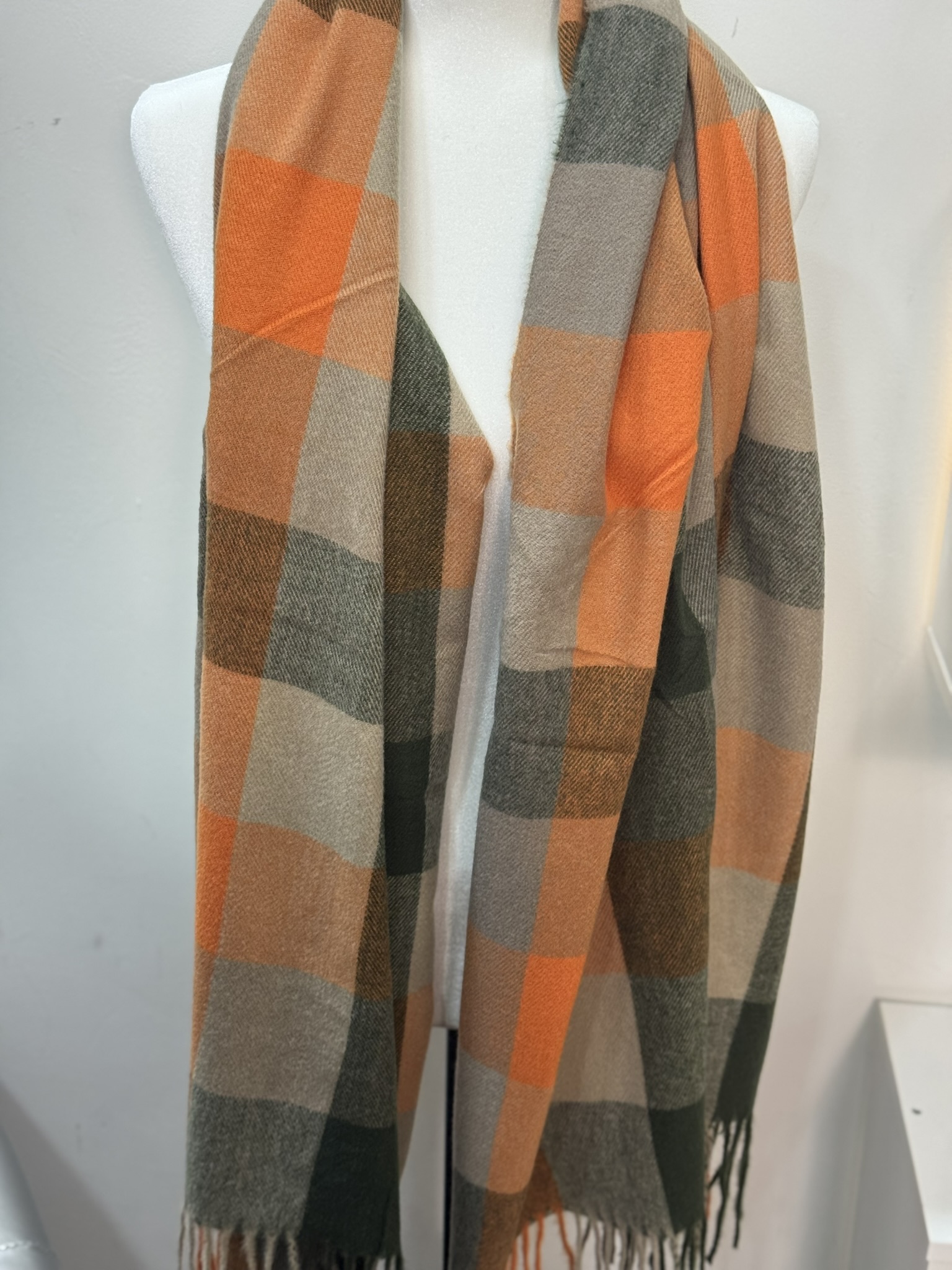 Bufanda soft cuadros 