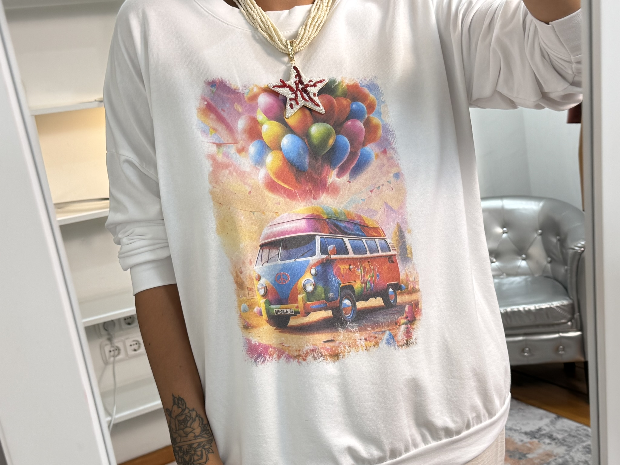 Sudadera globos