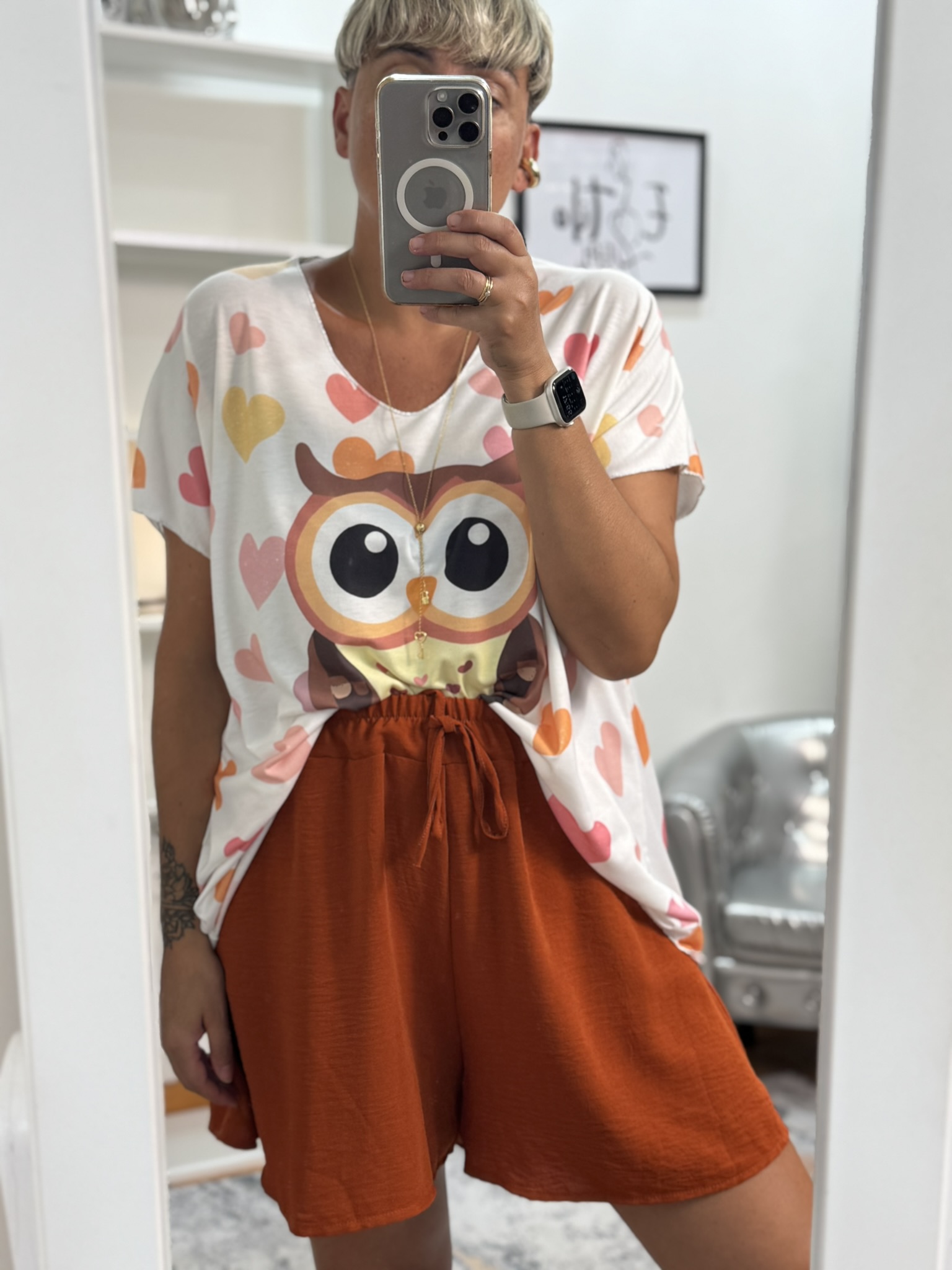 Camiseta buho