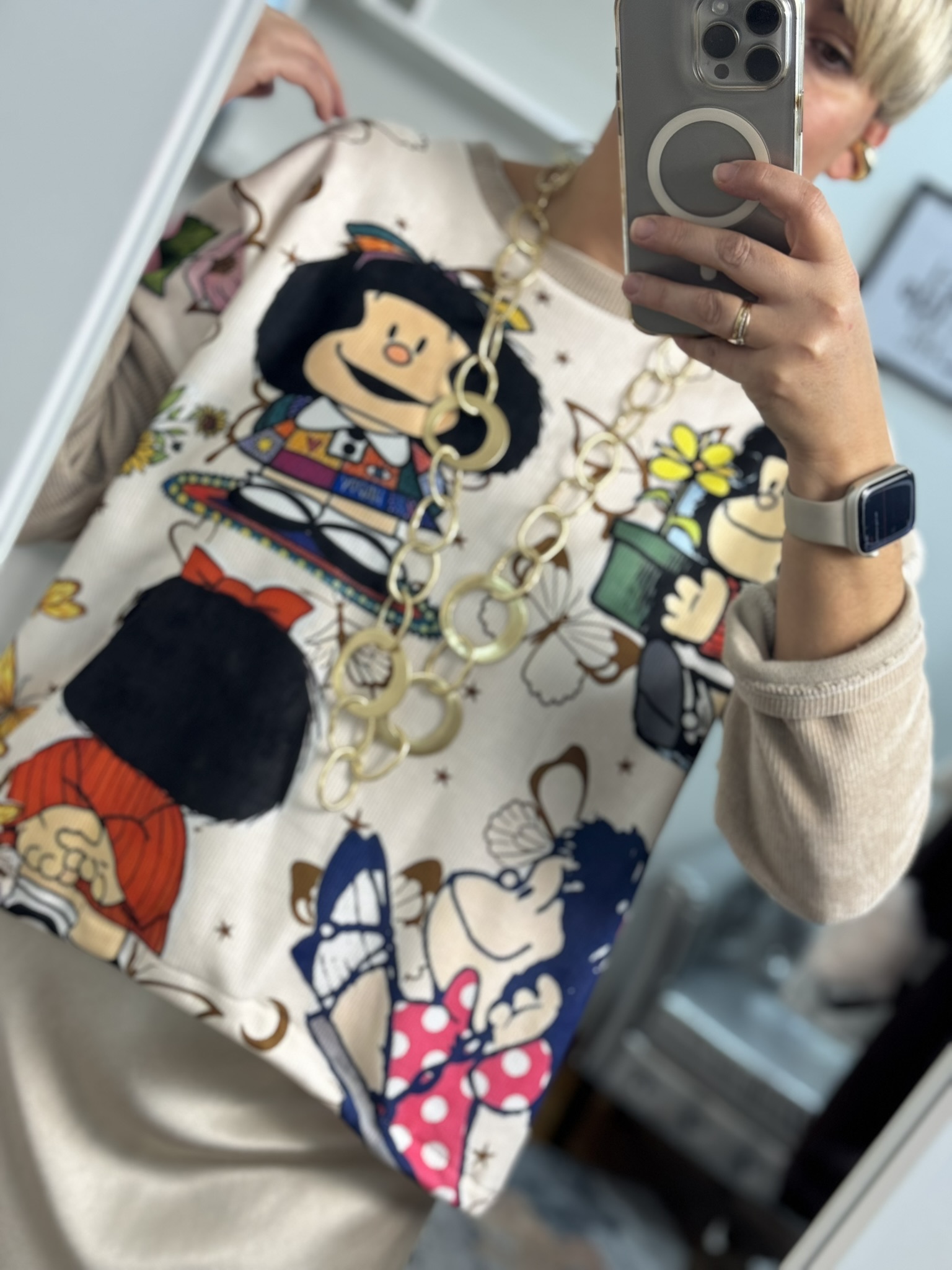 Sudadera micropana mafaldas