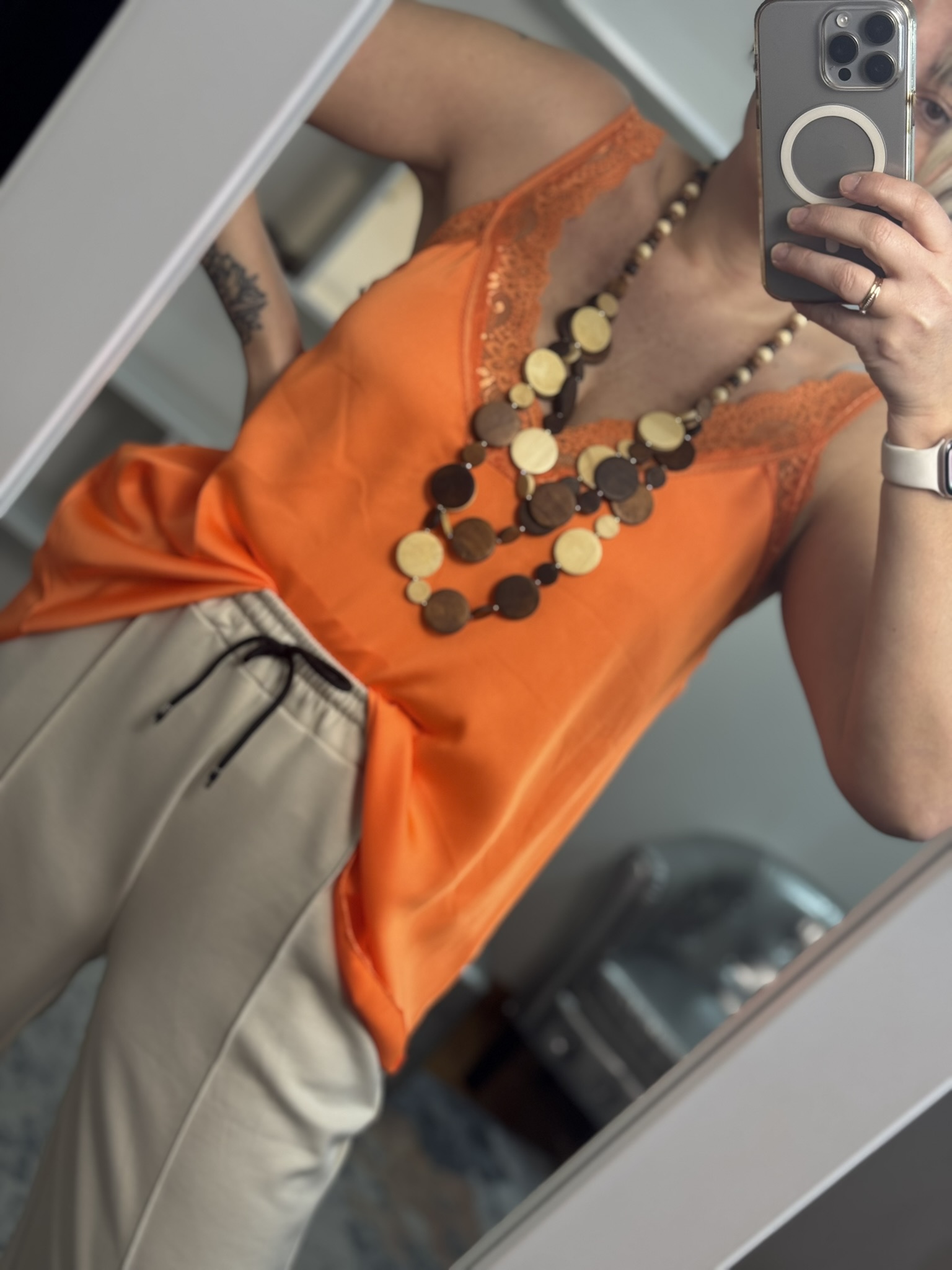 Maxi collar boho círculos