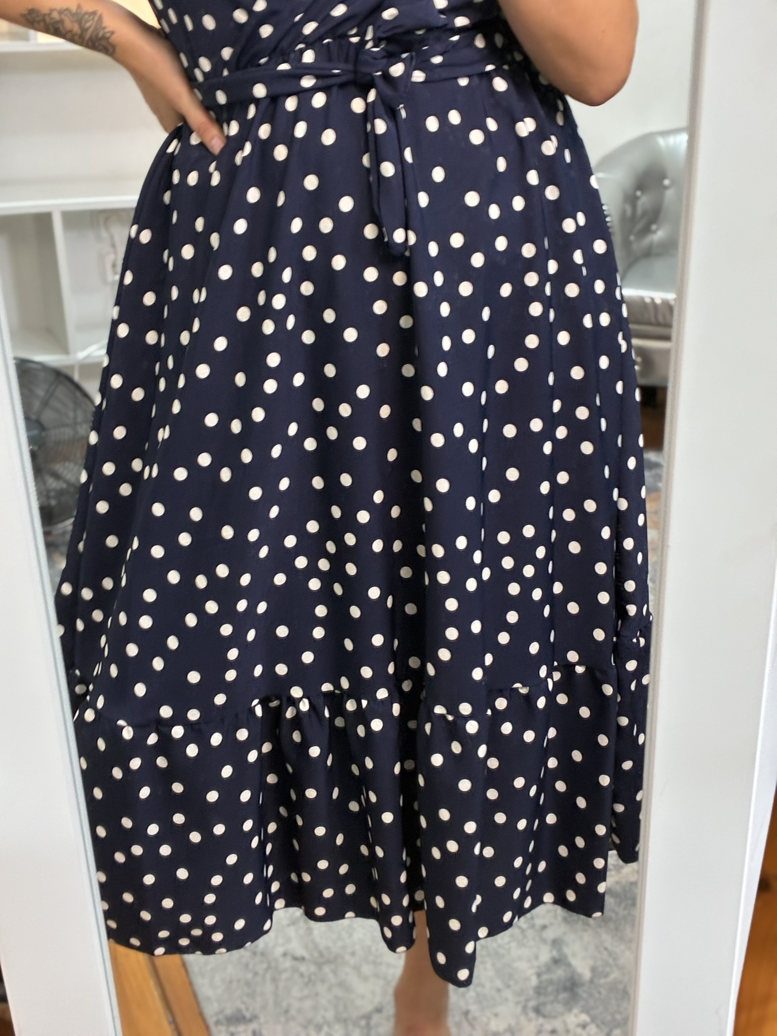 Vestido lunares 