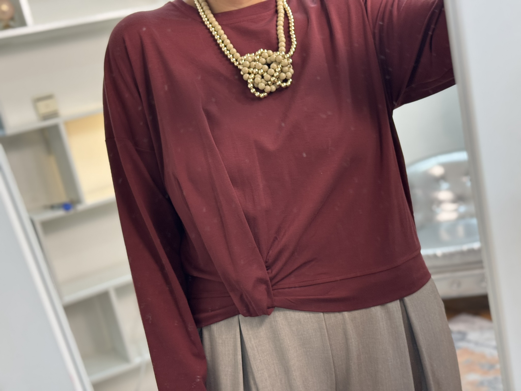 Sudadera pliegue premium