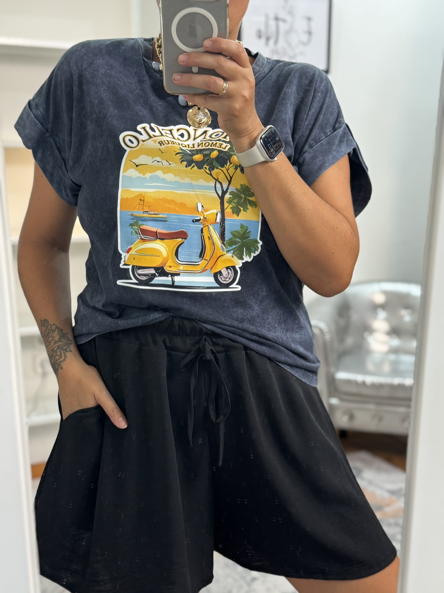Camiseta algodón limoncello