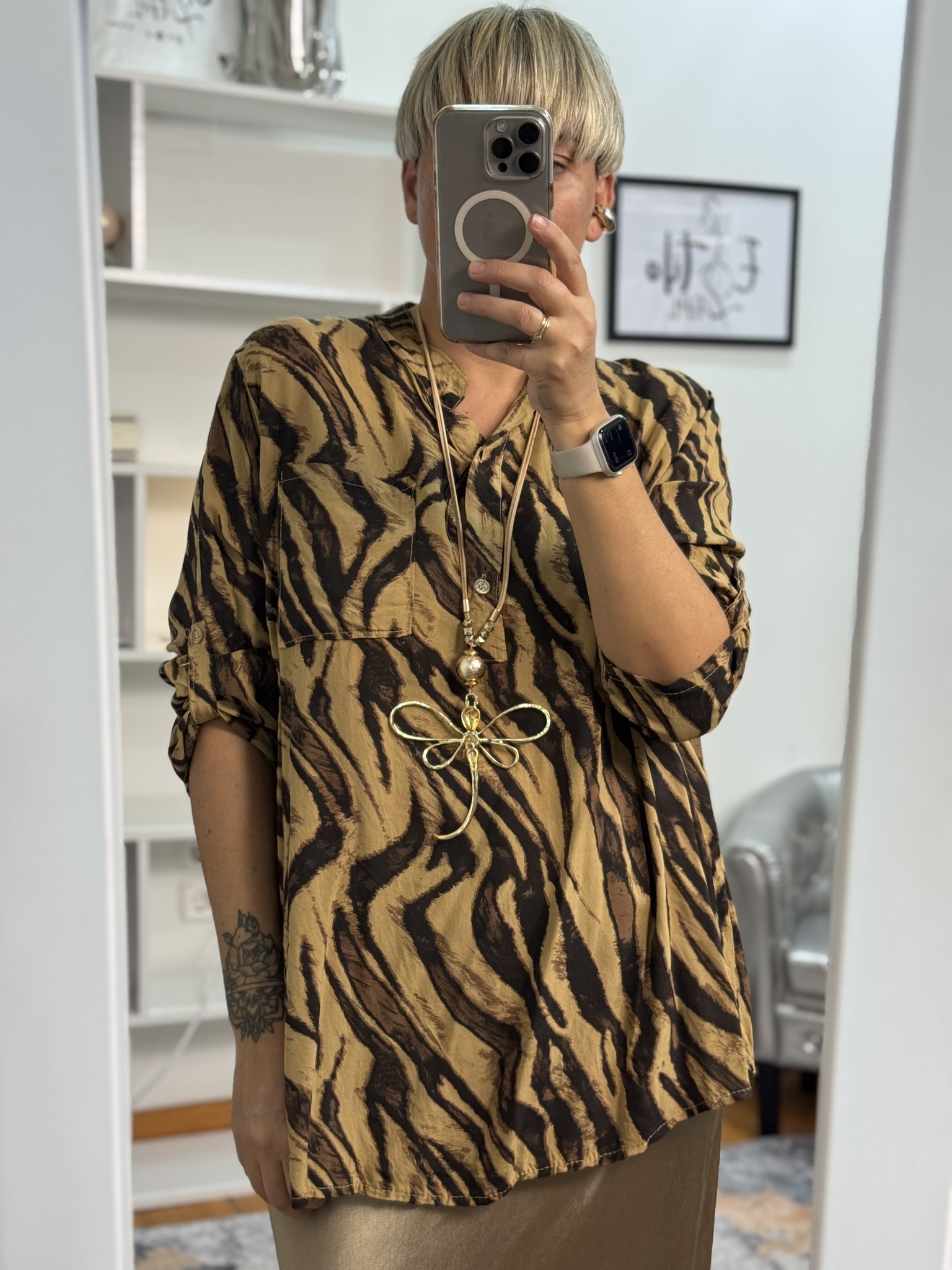 Camisa animal print 