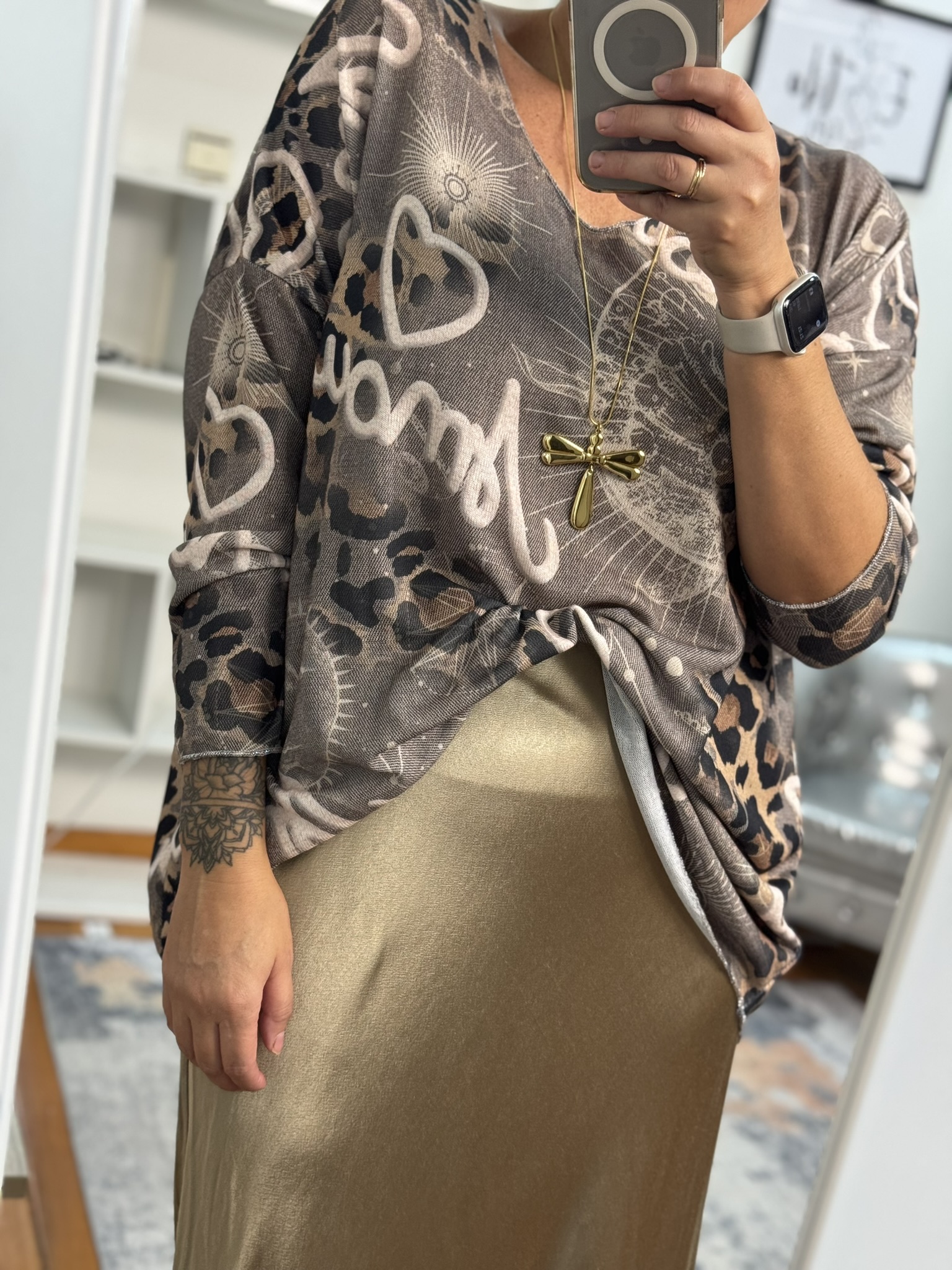 Camiseta estampada amor 