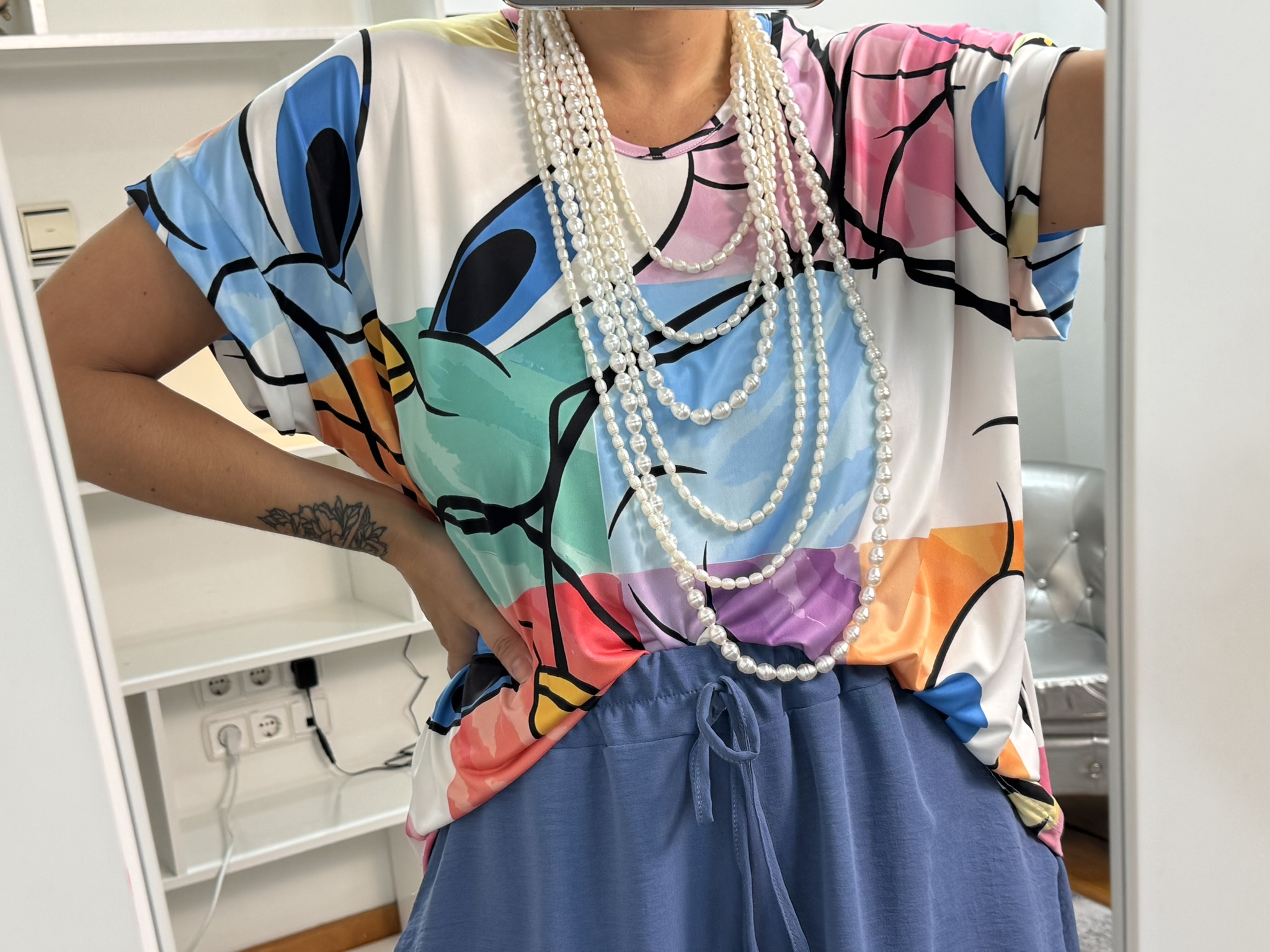 Collar maxi perlas