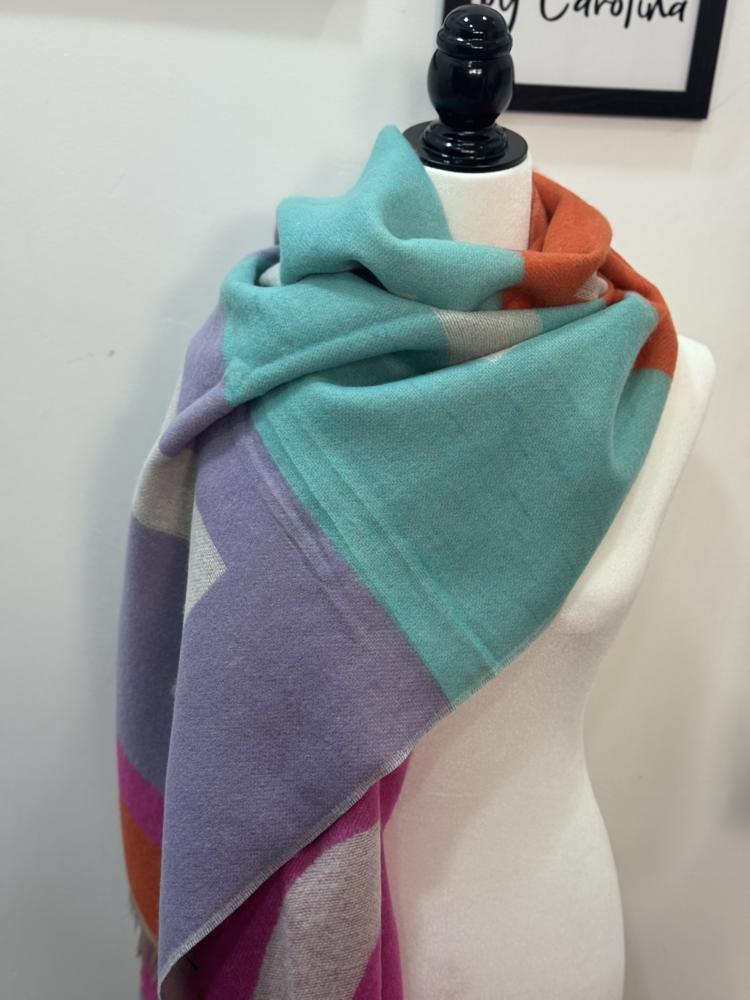 Bufanda soft letras Smile