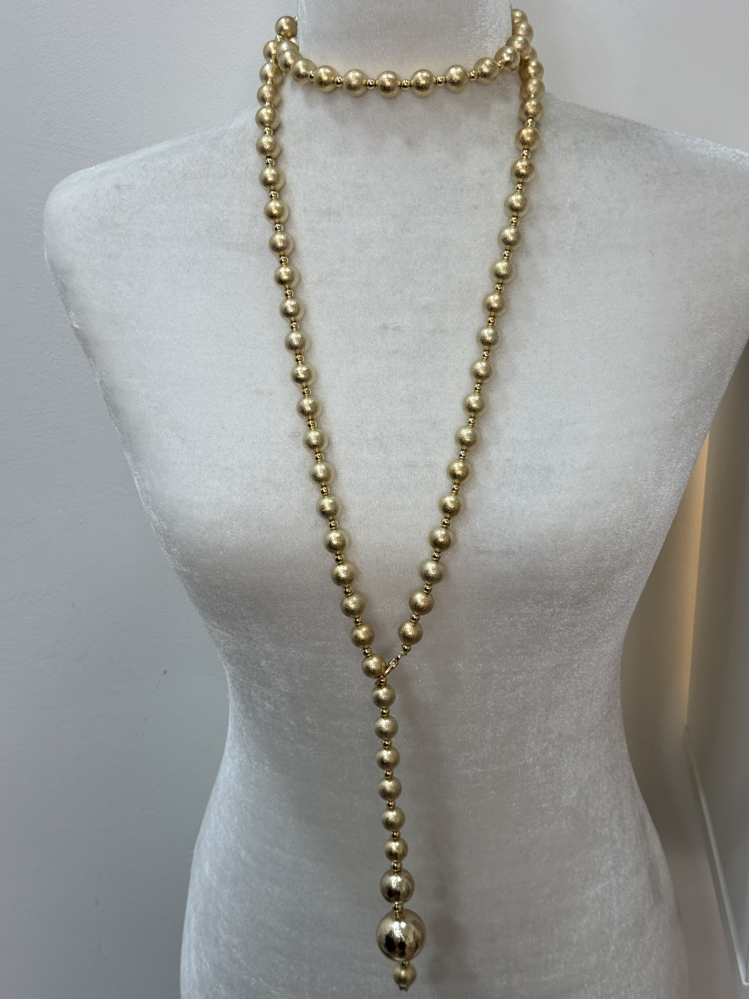 Collar bolas extralargo
